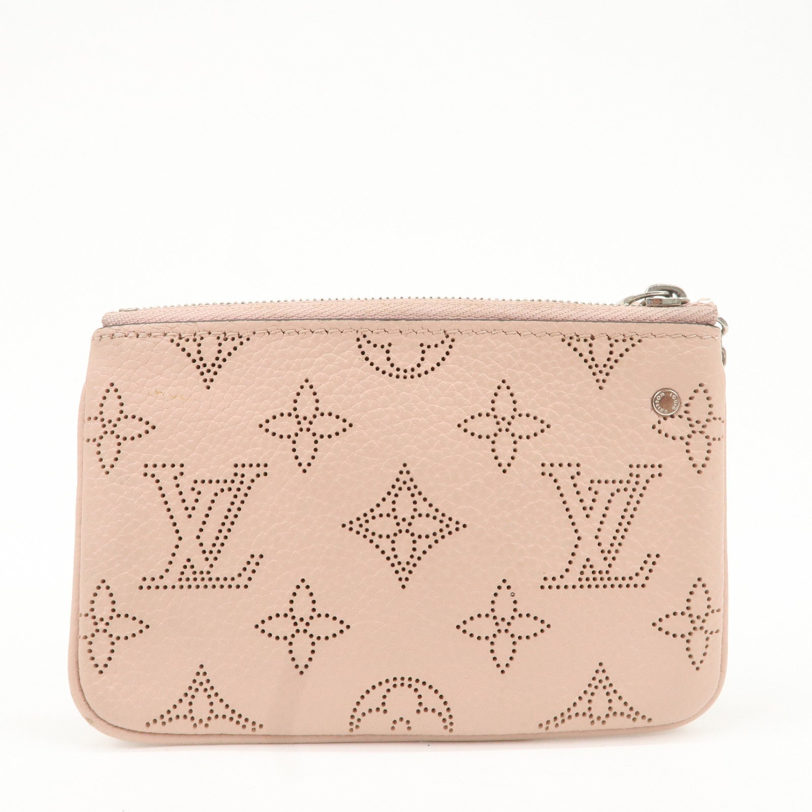 Louis Vuitton Monogram Mahina Pochette Cles Magnolia Pink M69508