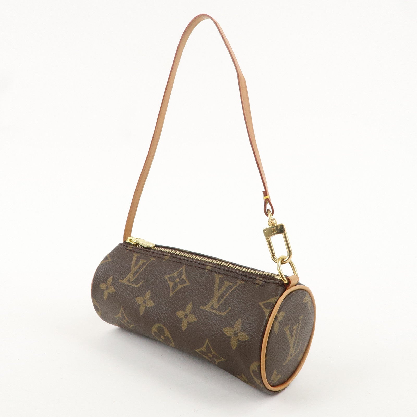 Louis Vuitton Monogram Papillon Pouch For Papillon Bag Brown