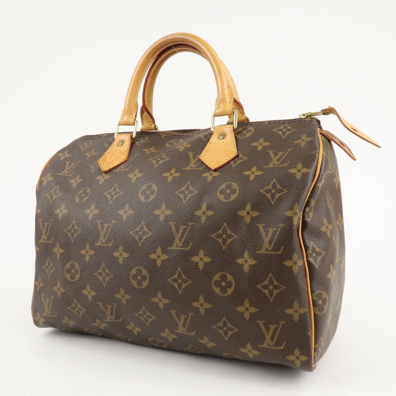 Louis Vuitton Monogram Speedy 30 Hand Bag Boston Bag M41526 Used