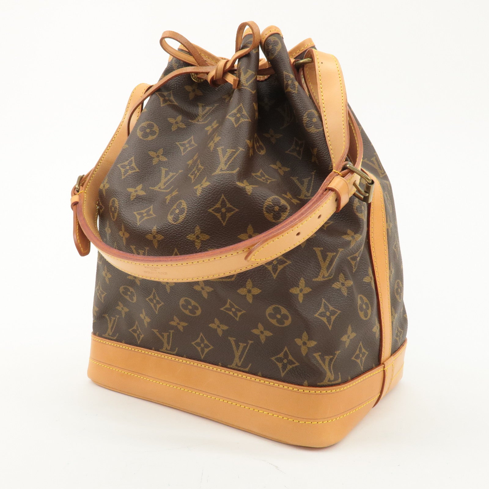 Louis Vuitton Monogram Noe Shoulder Bag Brown M42224