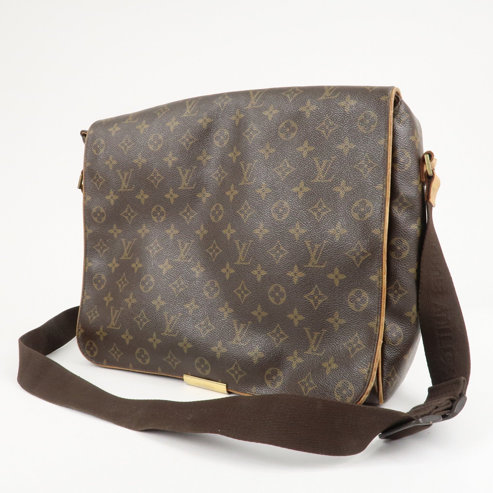 Louis Vuitton Monogram Abbesses Messenger Bag Hand Bag M45257