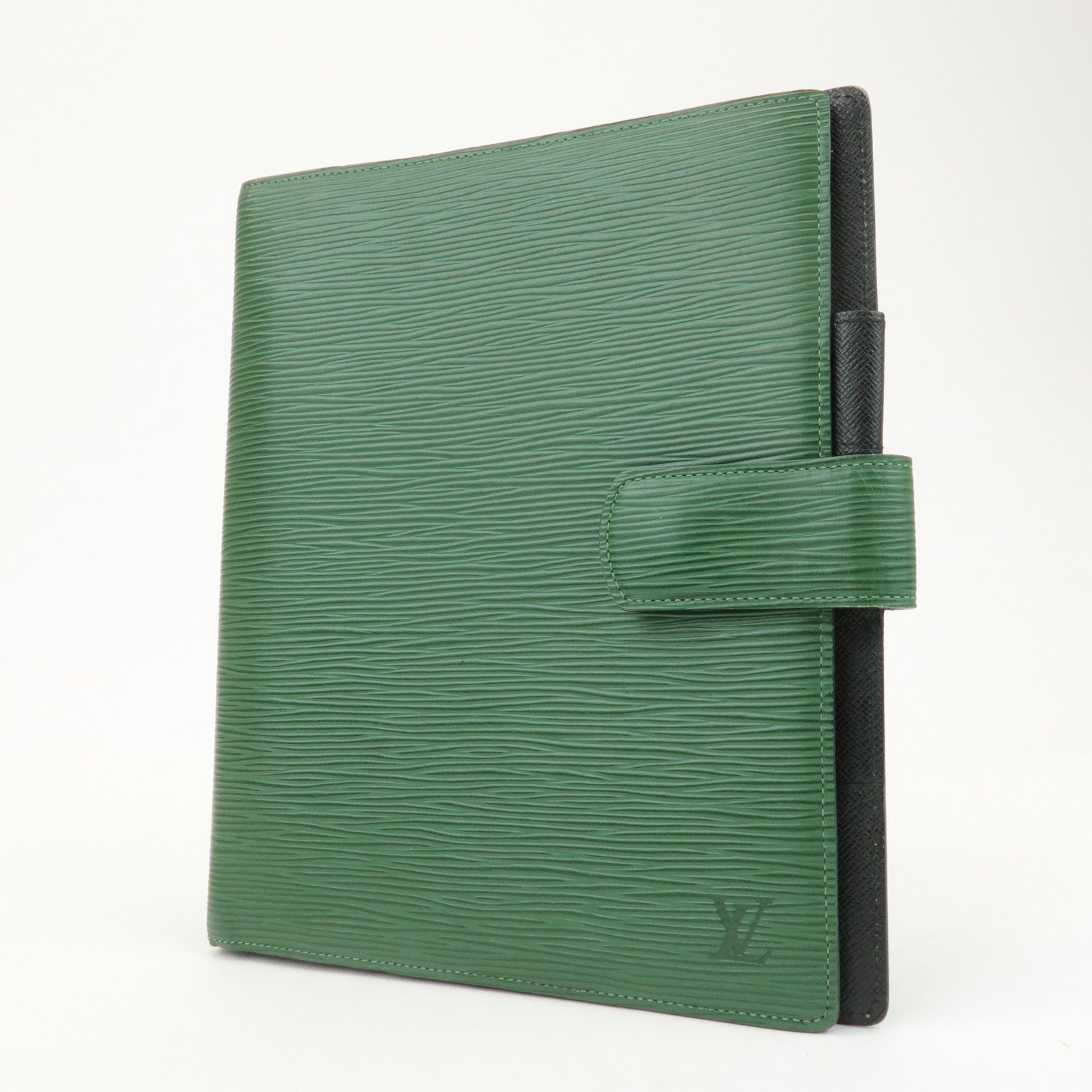 Louis Vuitton Epi Agenda GM Planner Cocer Borneo Green R20212 Used