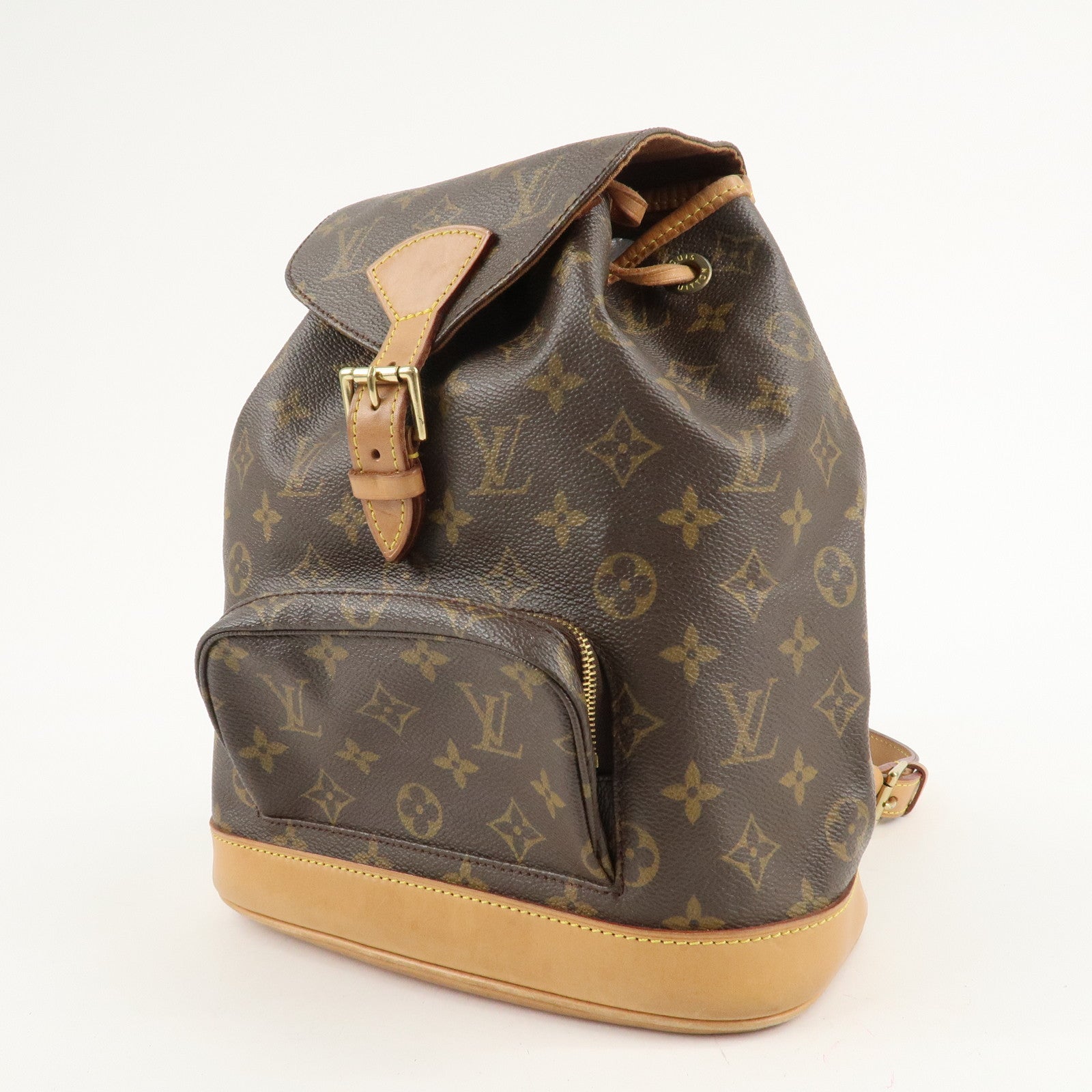 Louis Vuitton Monogram Montsouris MM Back Pack M51136 Used