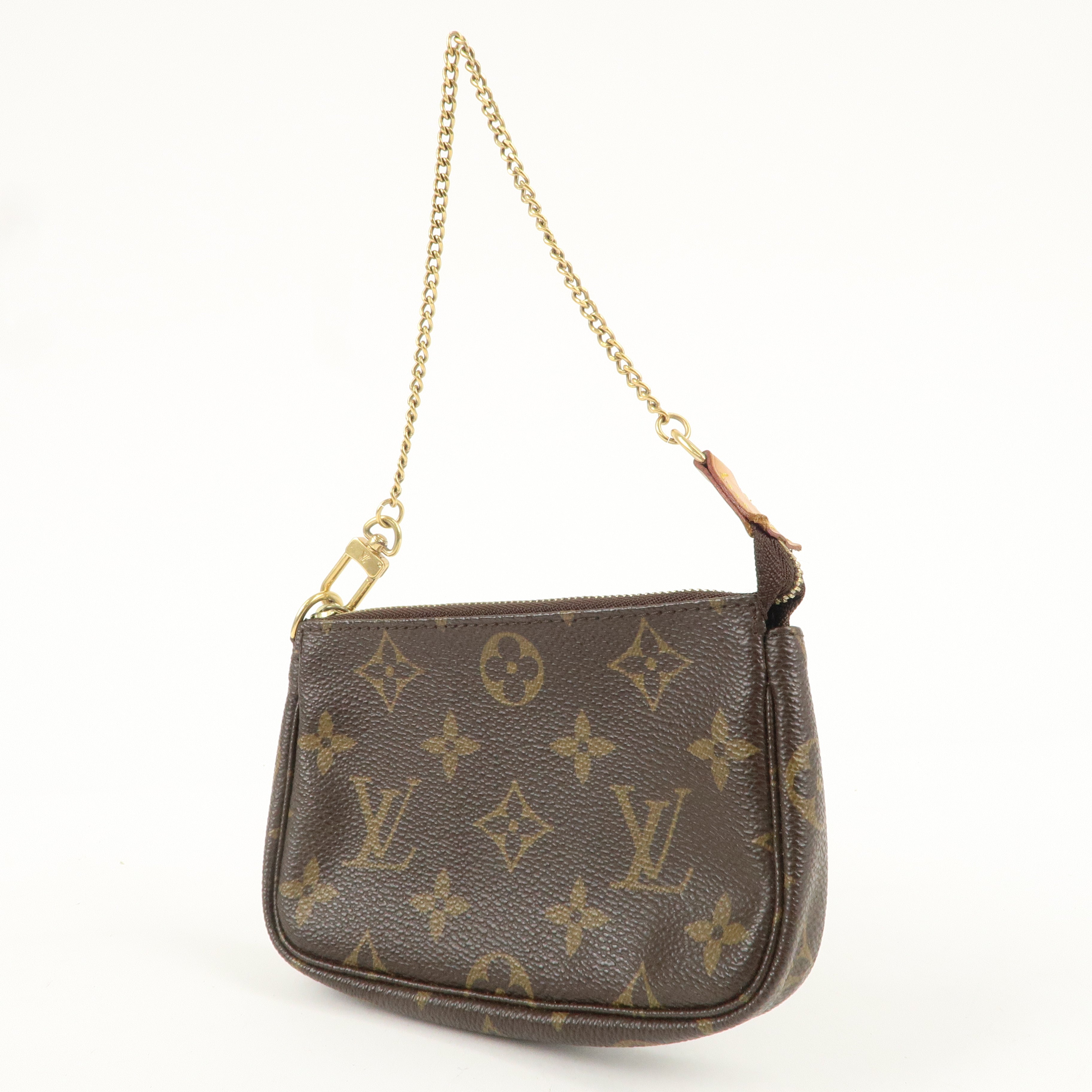 Louis Vuitton Monogram Mini Pochette Accessoires Pouch M58009