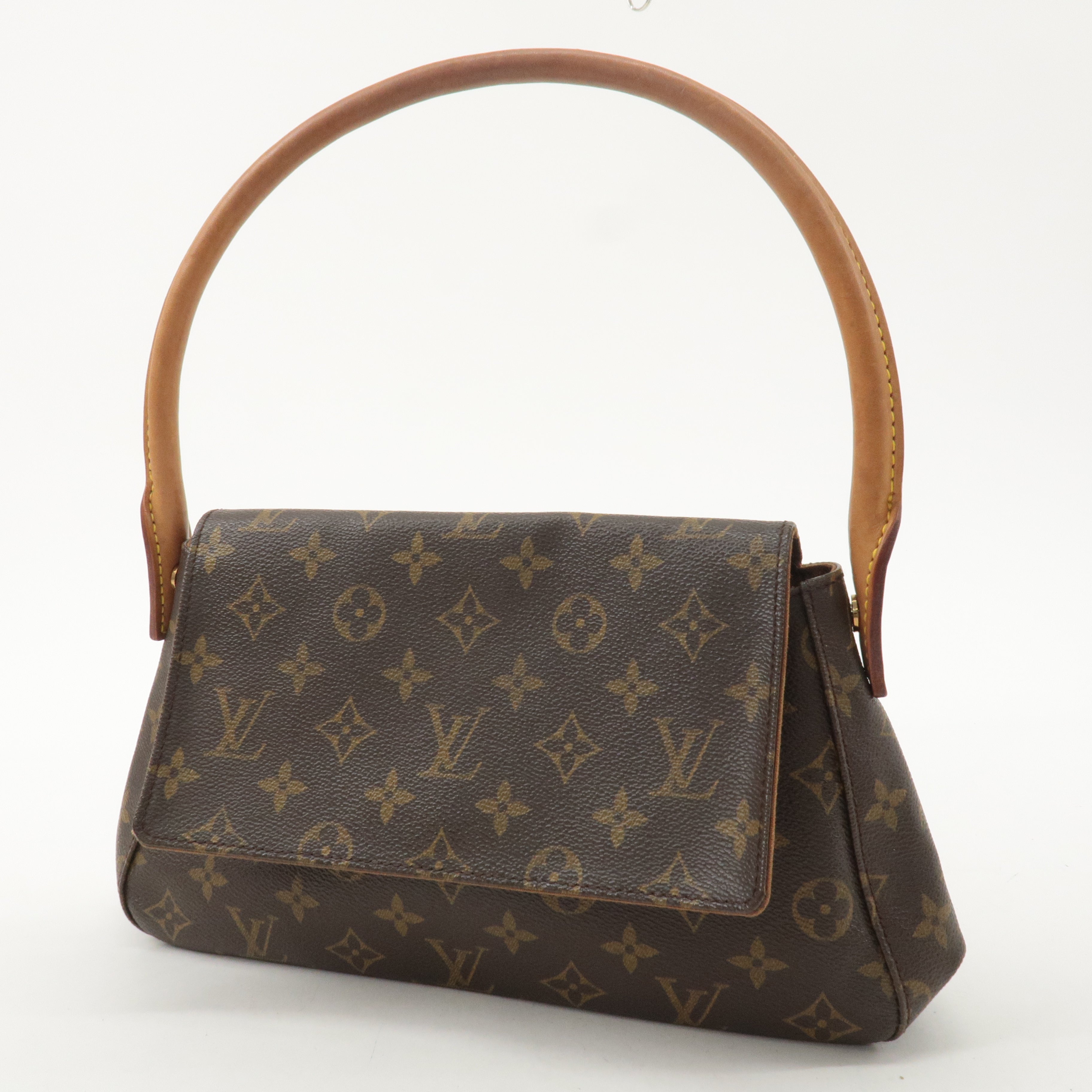 Louis Vuitton Monogram Mini Looping Shoulder Bag Hand Bag M51147