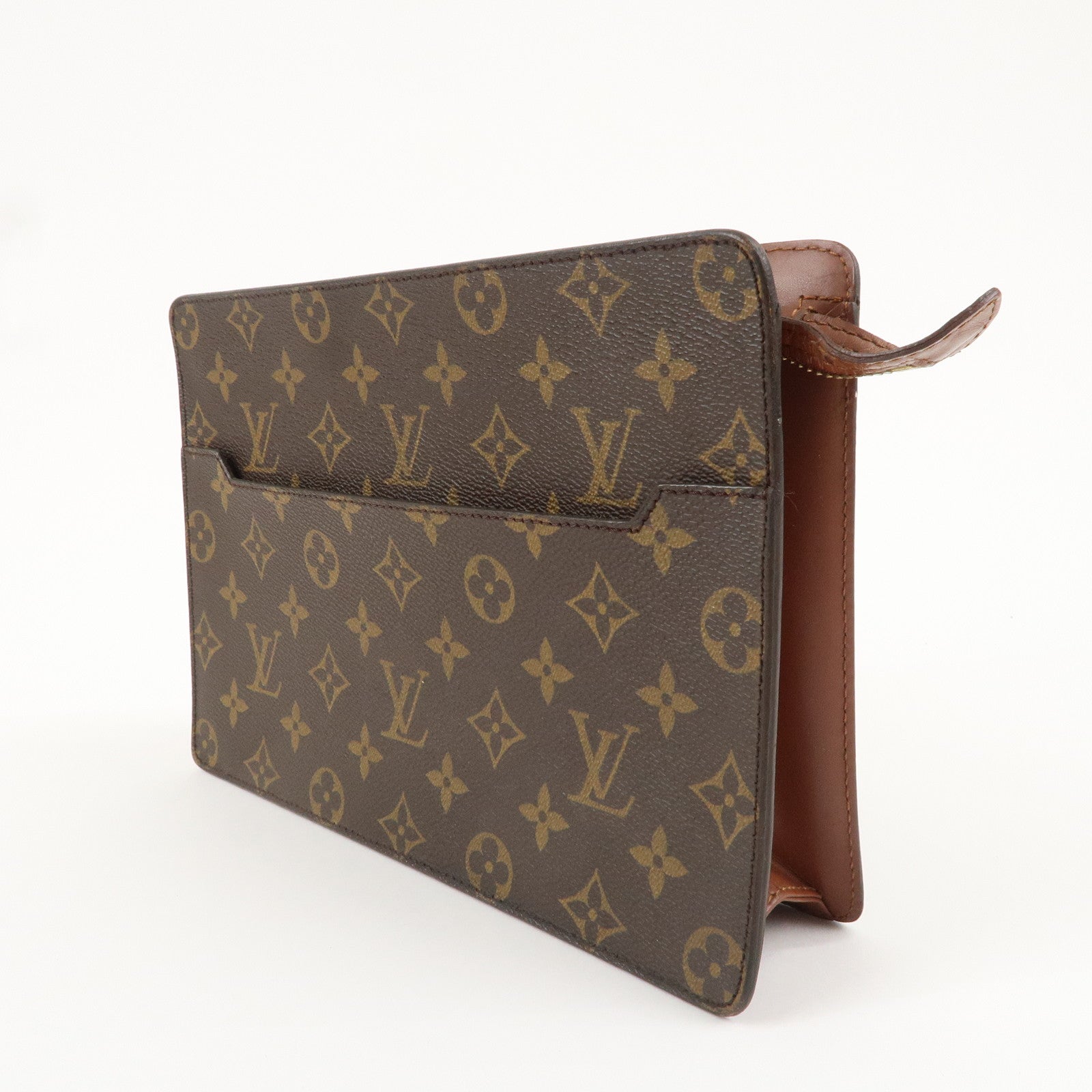 Louis Vuitton Monogram Pochette Homme Clutch Bag M51795