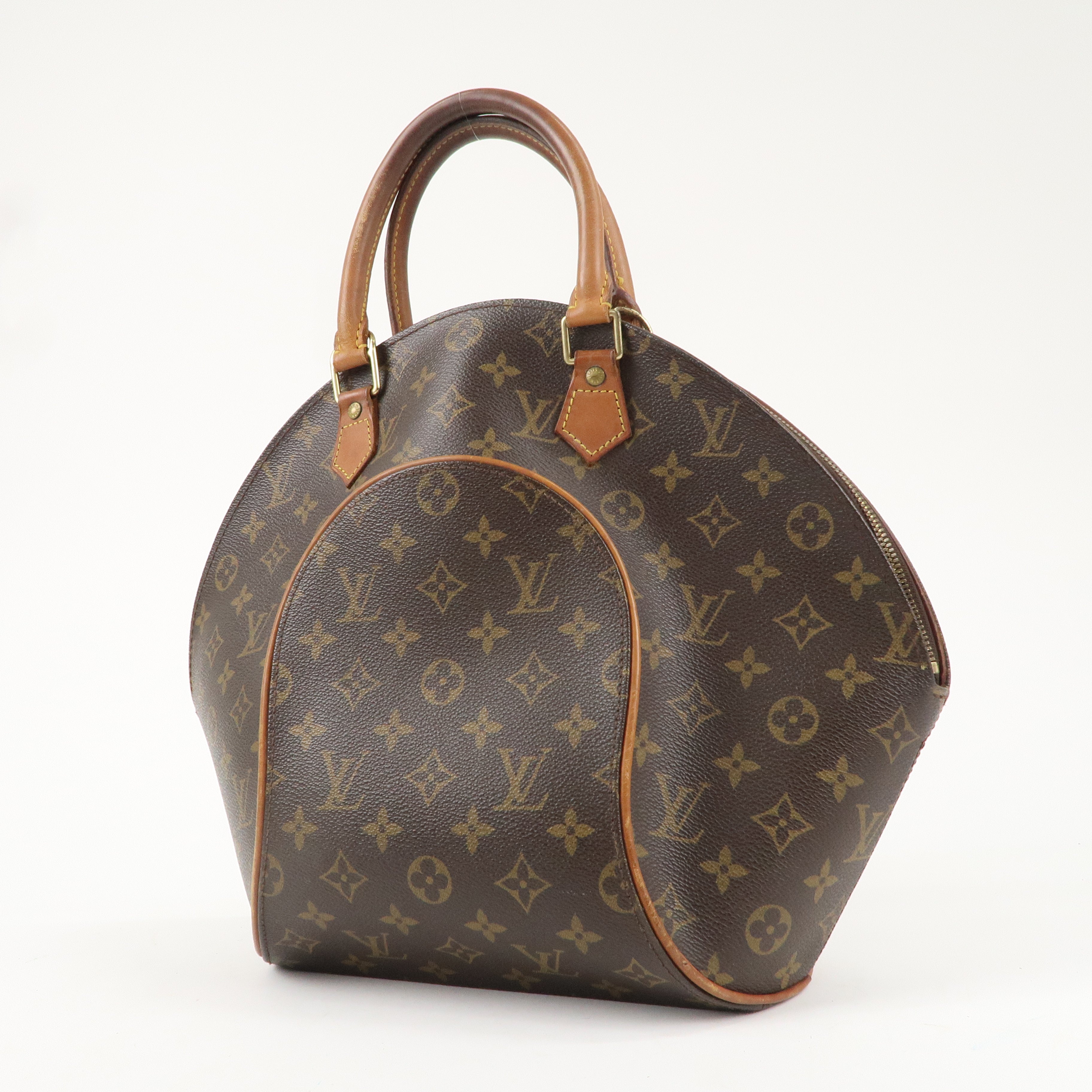 Louis Vuitton Monogram Ellipse MM Hand Bag Brown M51126