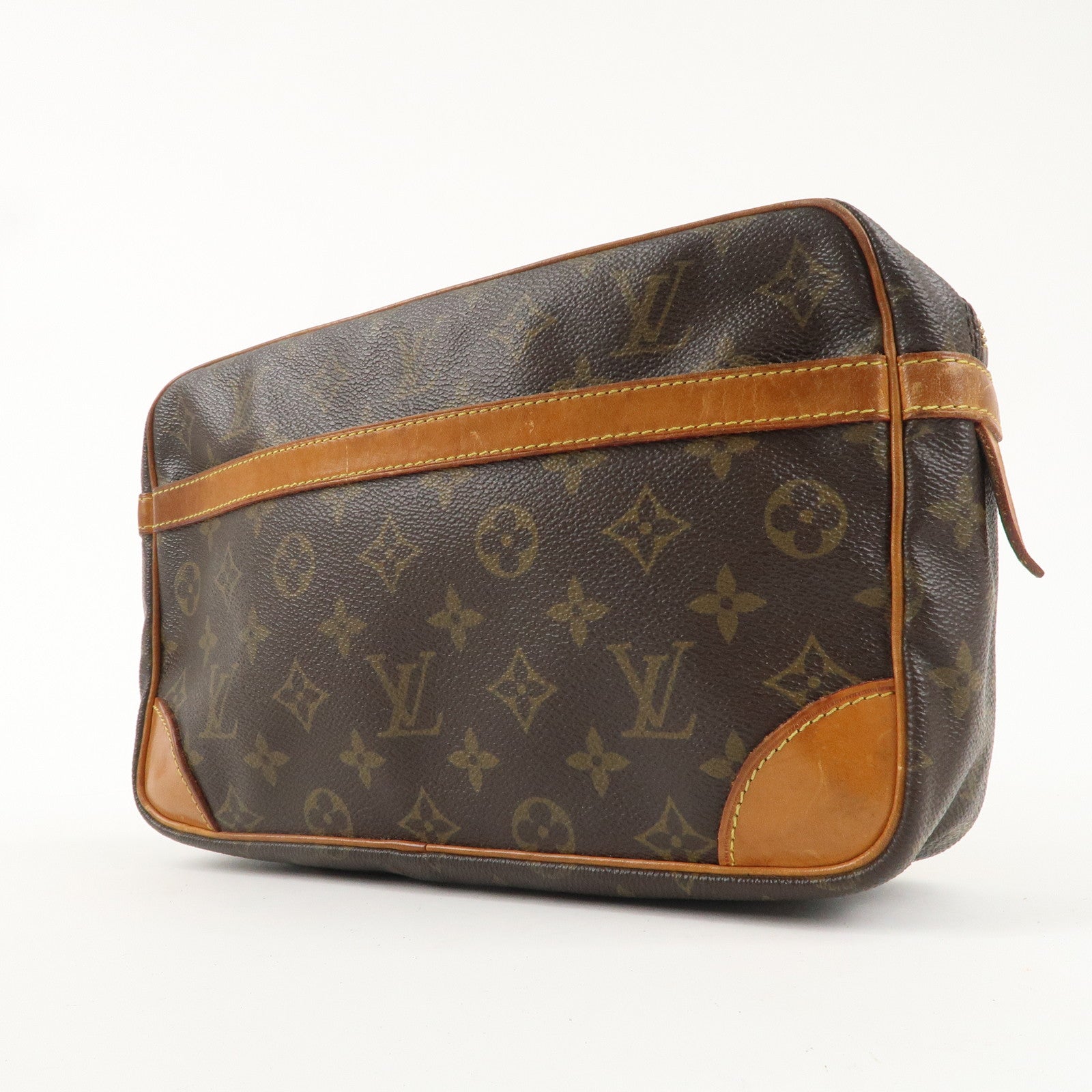 Louis Vuitton Monogram Compiegne 28 Pouch Clutch Bag M51845