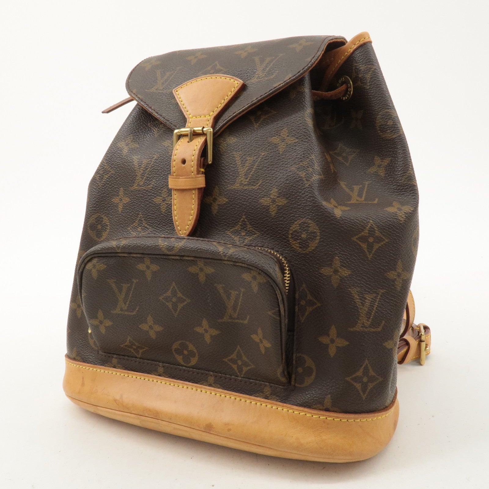 Louis Vuitton Monogram Montsouris MM Backpack Brown M51136