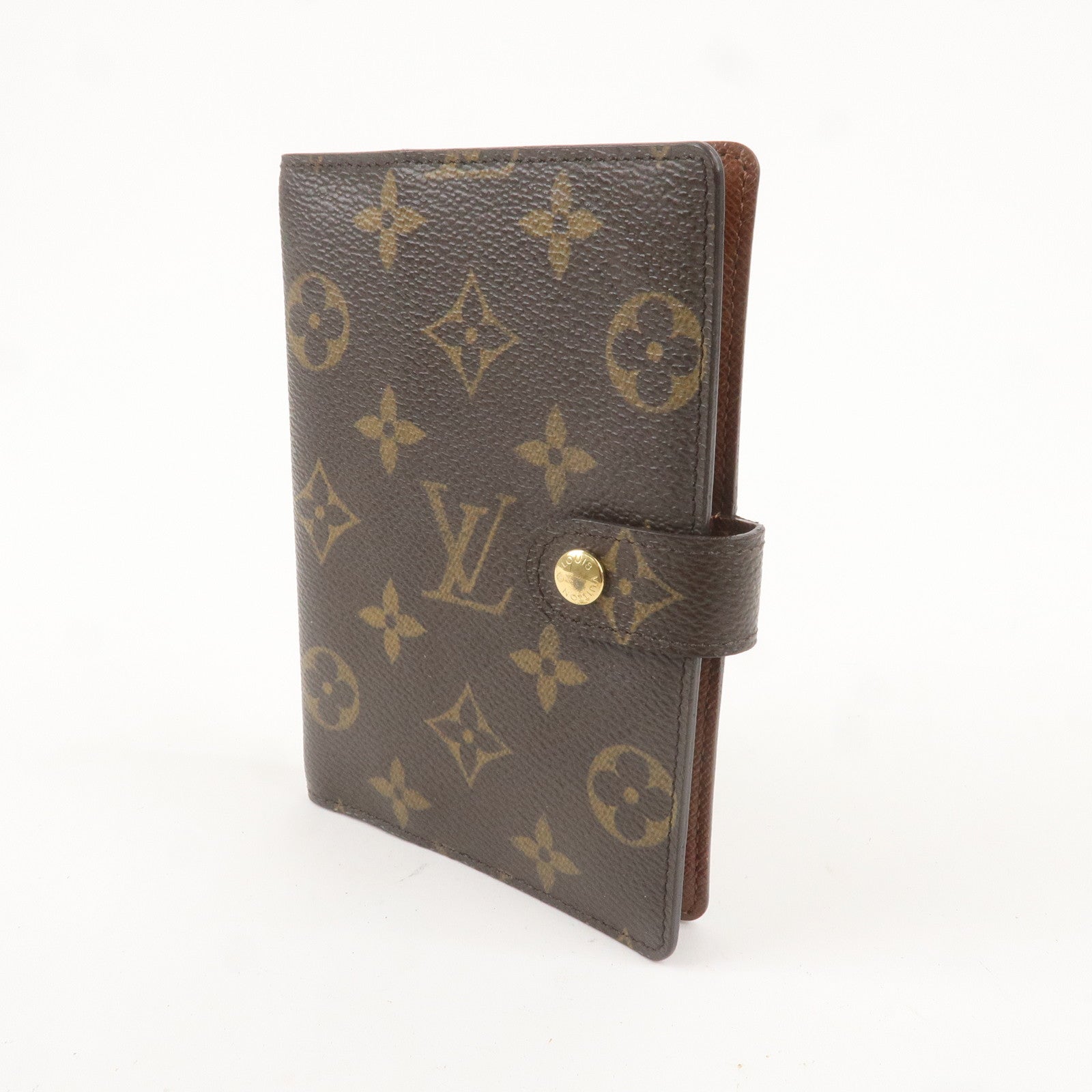 Louis Vuitton Set of 2 Monogram Taiga Agenda PM Planner Cover