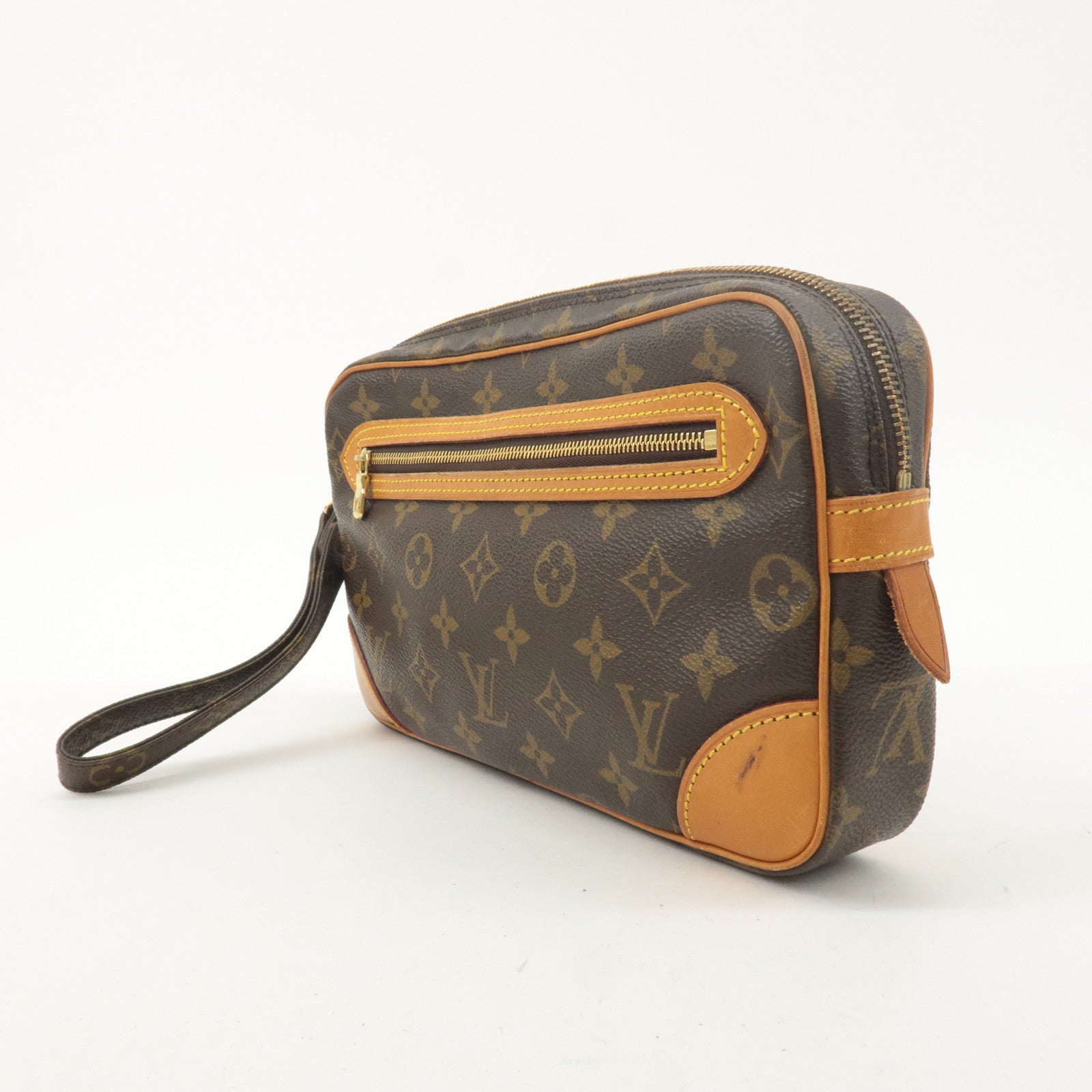 Louis Vuitton Monogram Marly Dragonne GM Clutch Bag M51825