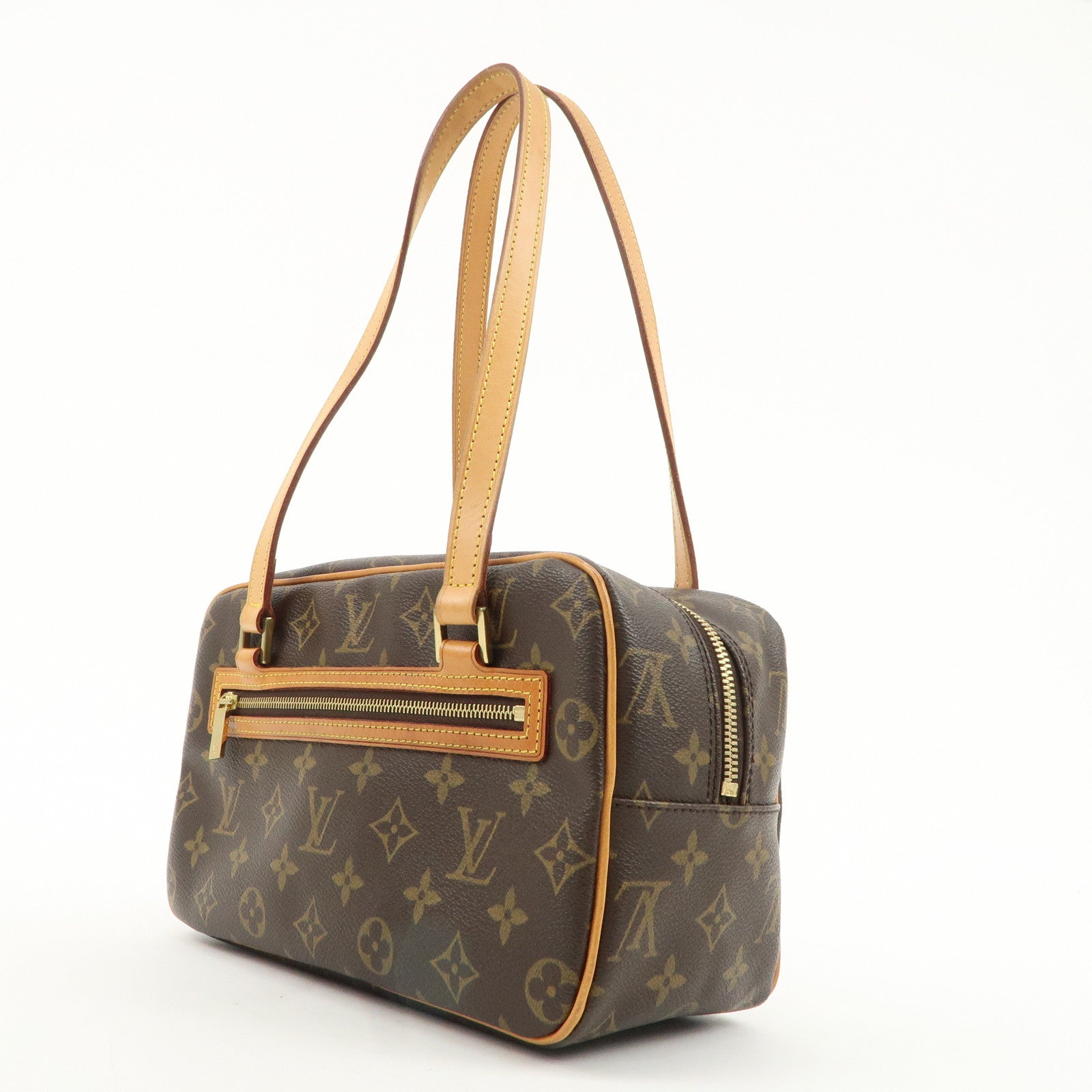 Louis Vuitton Monogram Cite MM Shoulder Bag Hand Bag M51182 Used