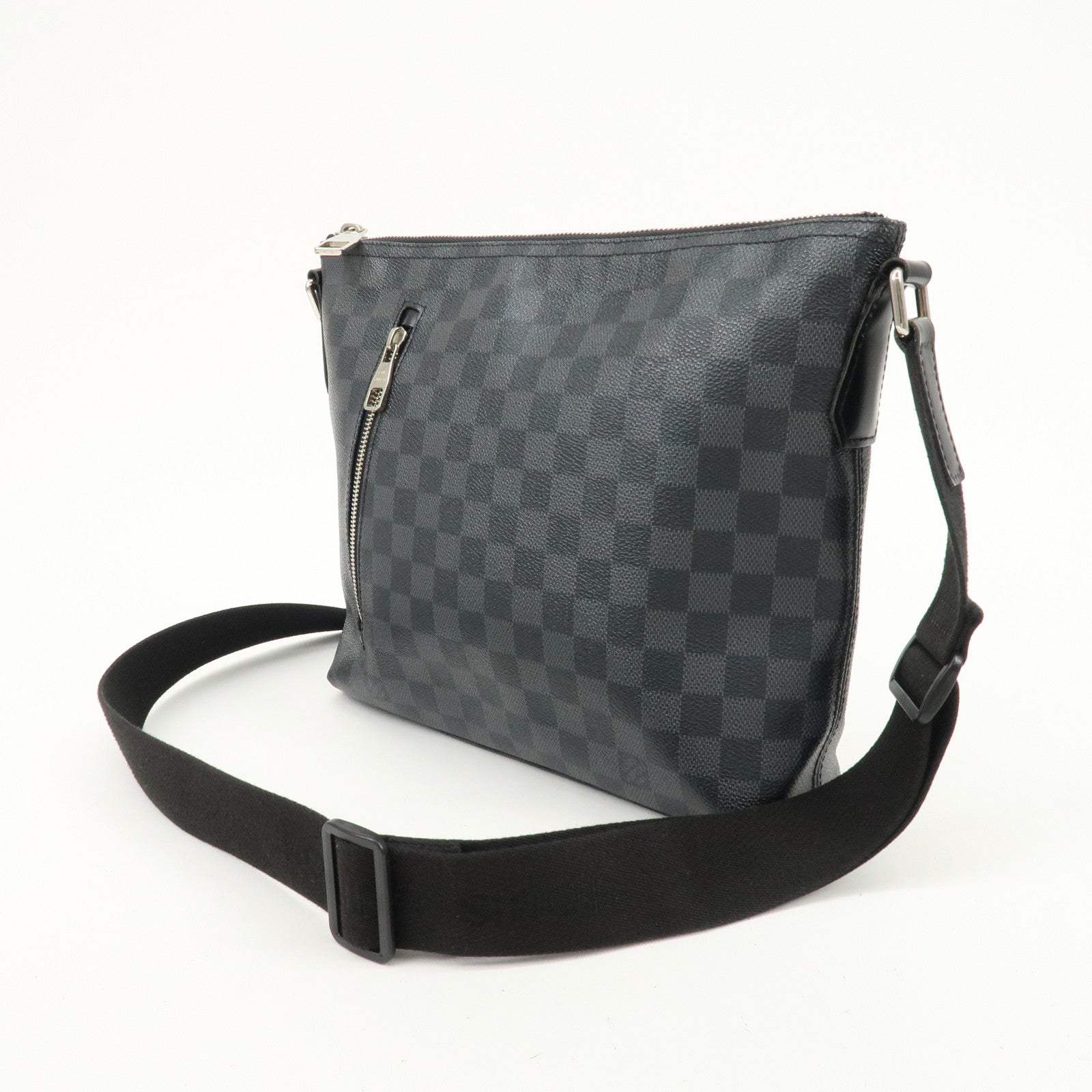 Louis Vuitton Damier Graphite Mick MM Shoulder Bag N41106