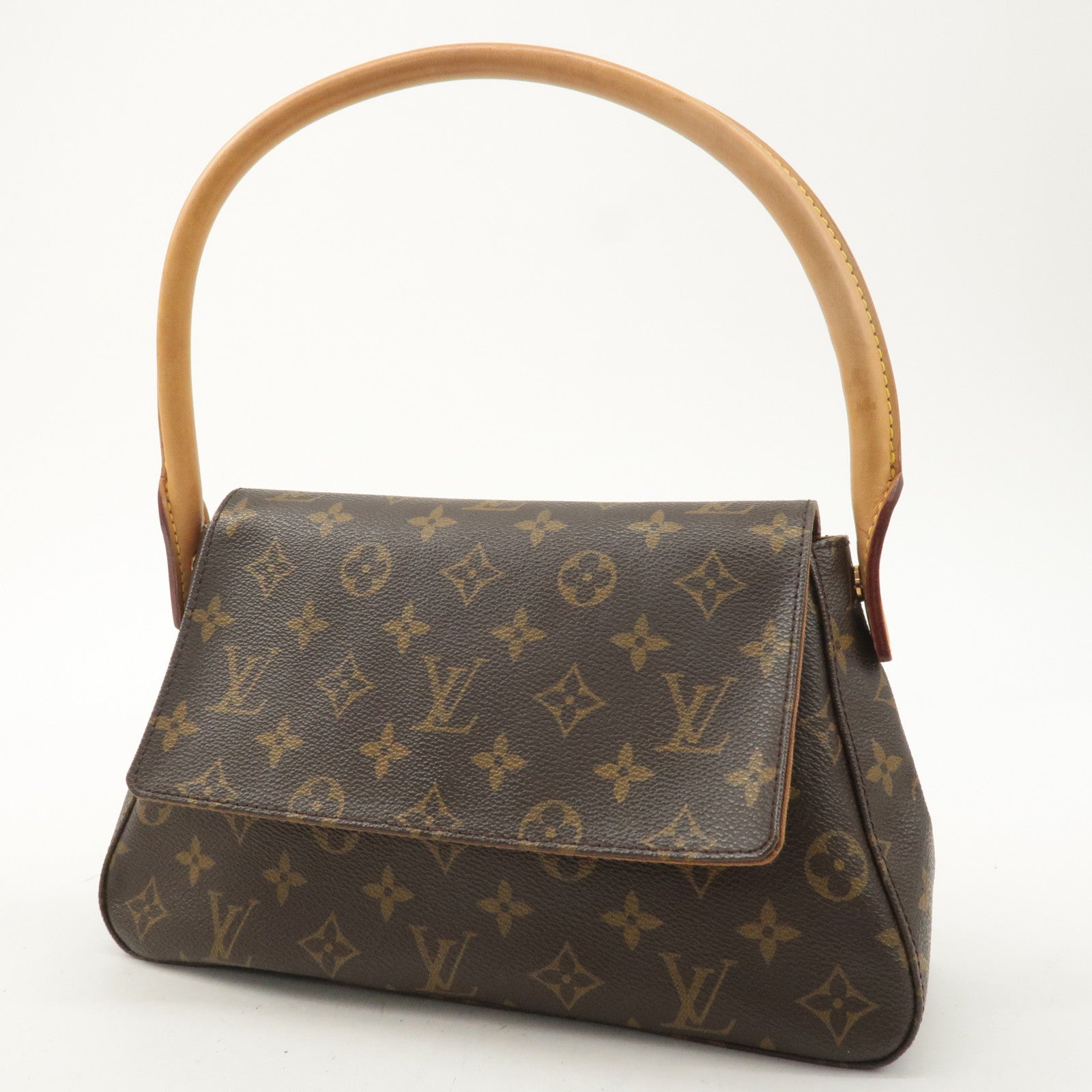 Louis Vuitton Monogram Mini Looping Shoulder Bag Hand Bag M51147