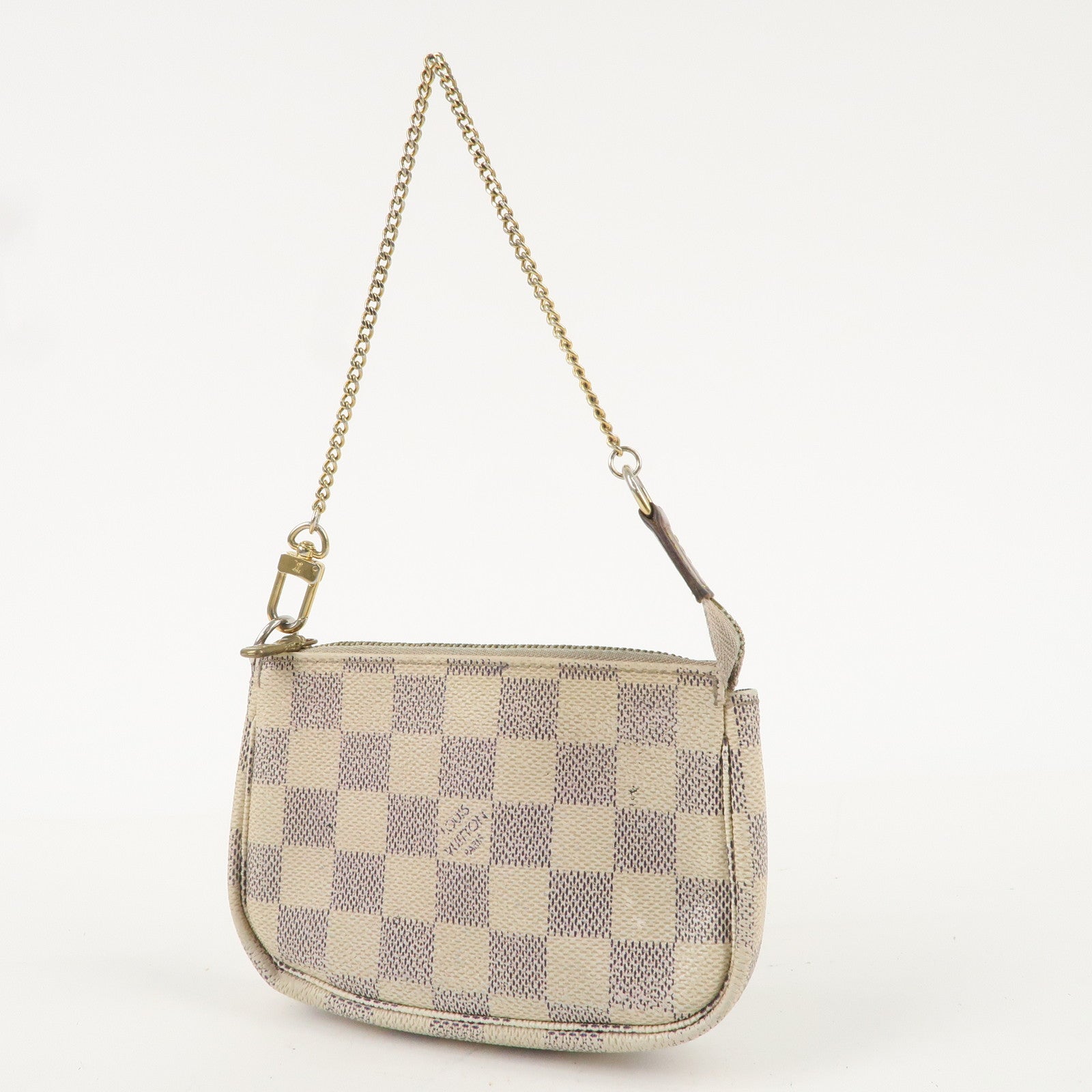 Louis Vuitton Damier Azur Mini Pochette Accessoires Pouch N58010