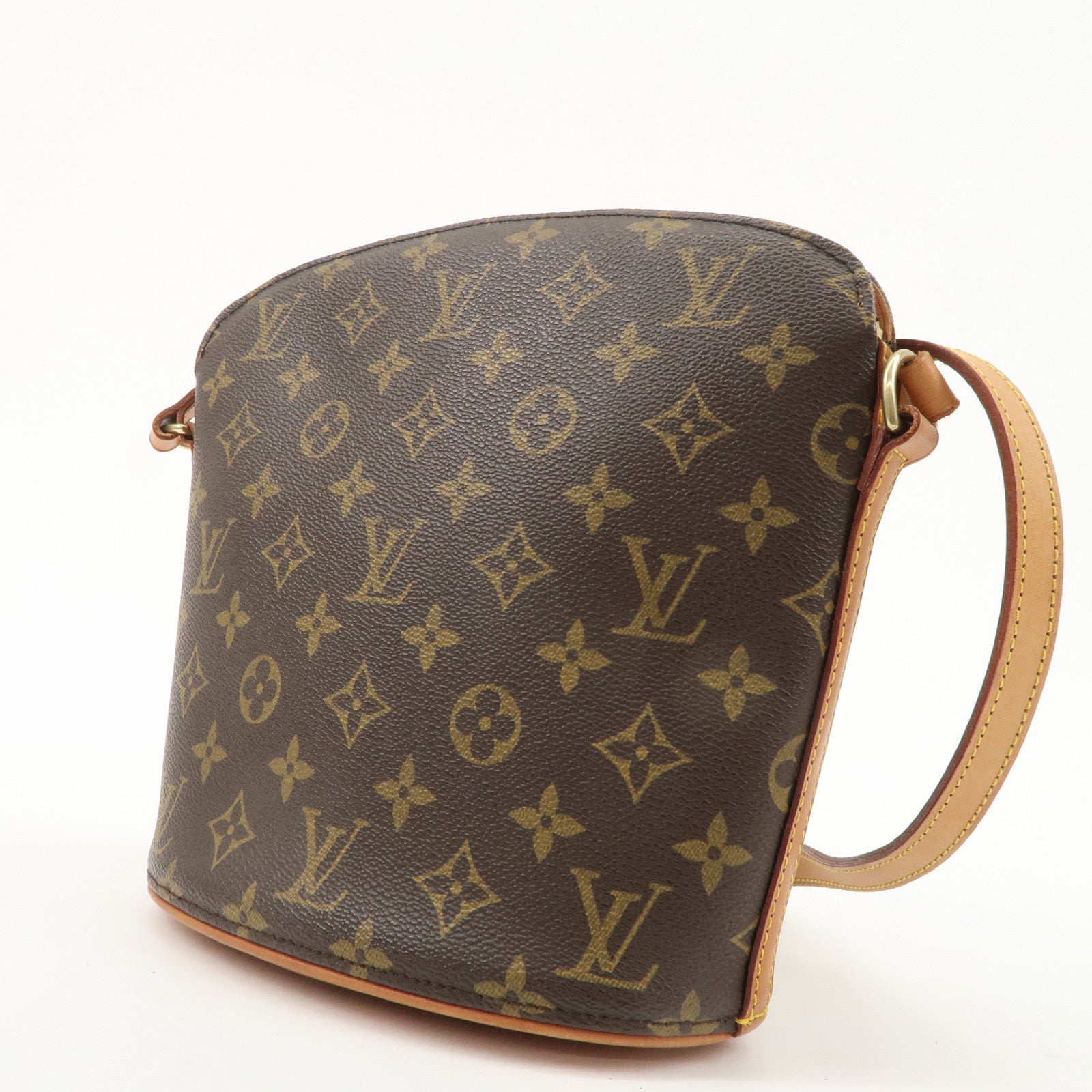 Louis Vuitton Monogram Drouot Cross Body Shoulder Bag M51290 Used