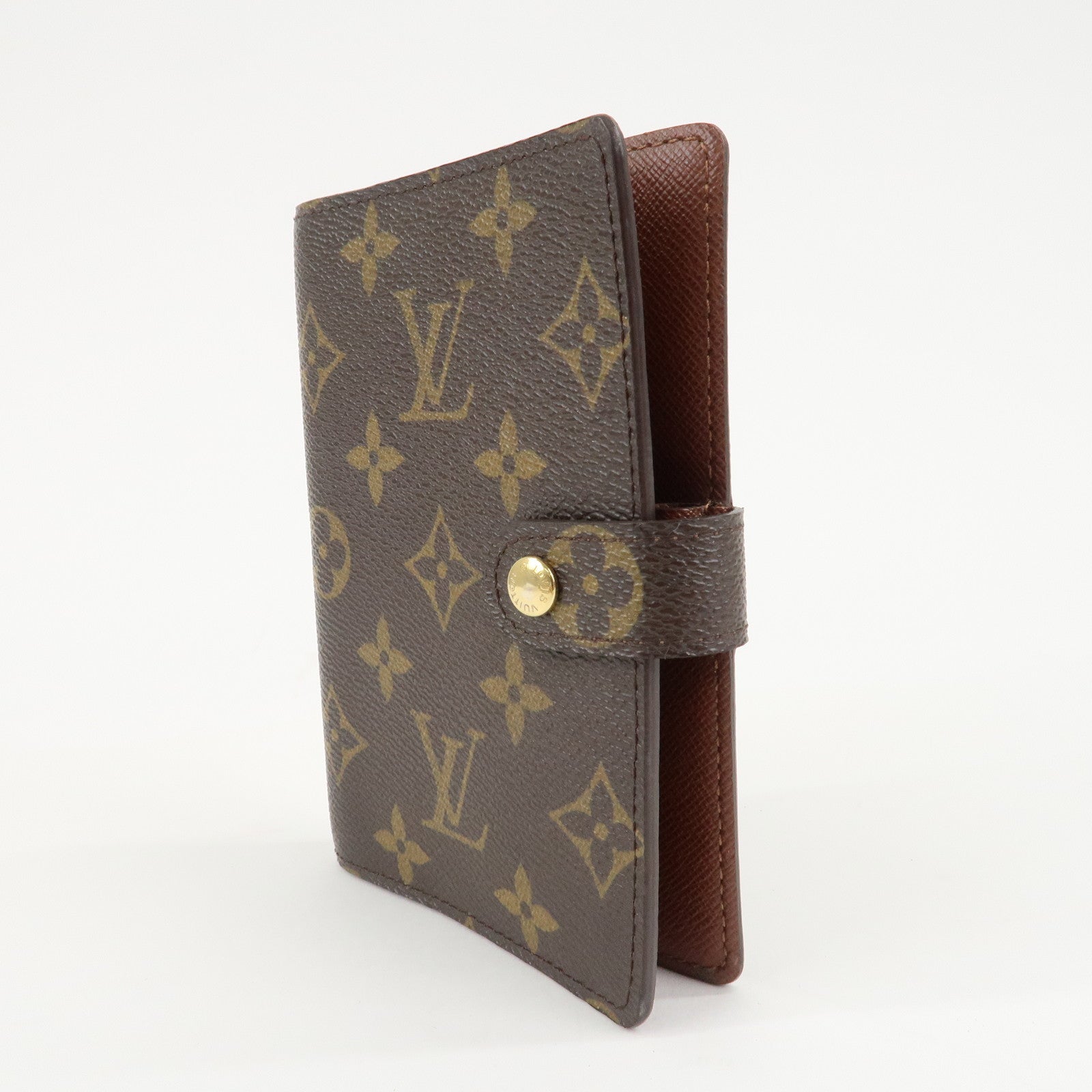 Louis Vuitton Monogram Agenda PM Planner Cover R20005 Used