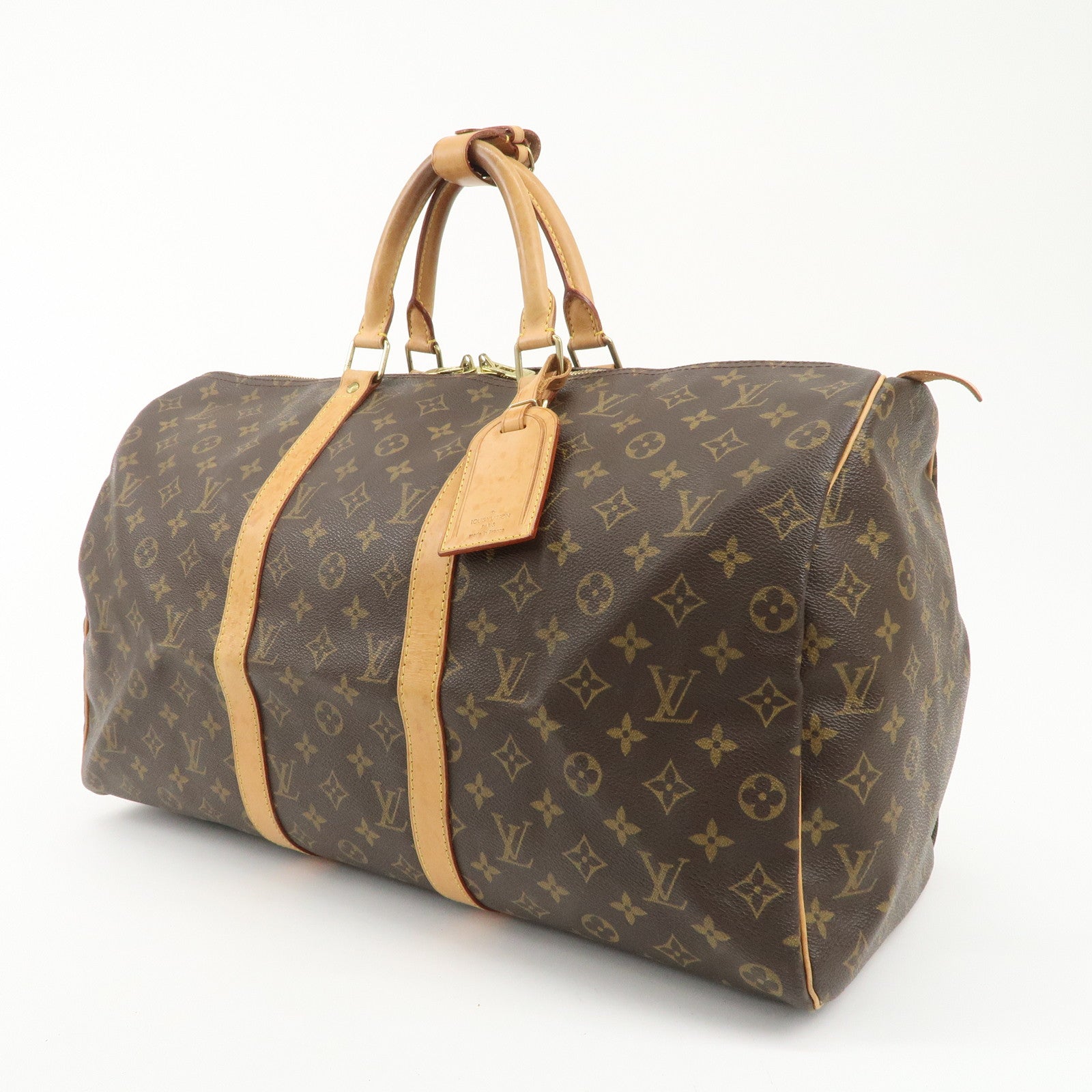 Louis Vuitton Monogram Keep All 50 Bag Old Style M41426 Used