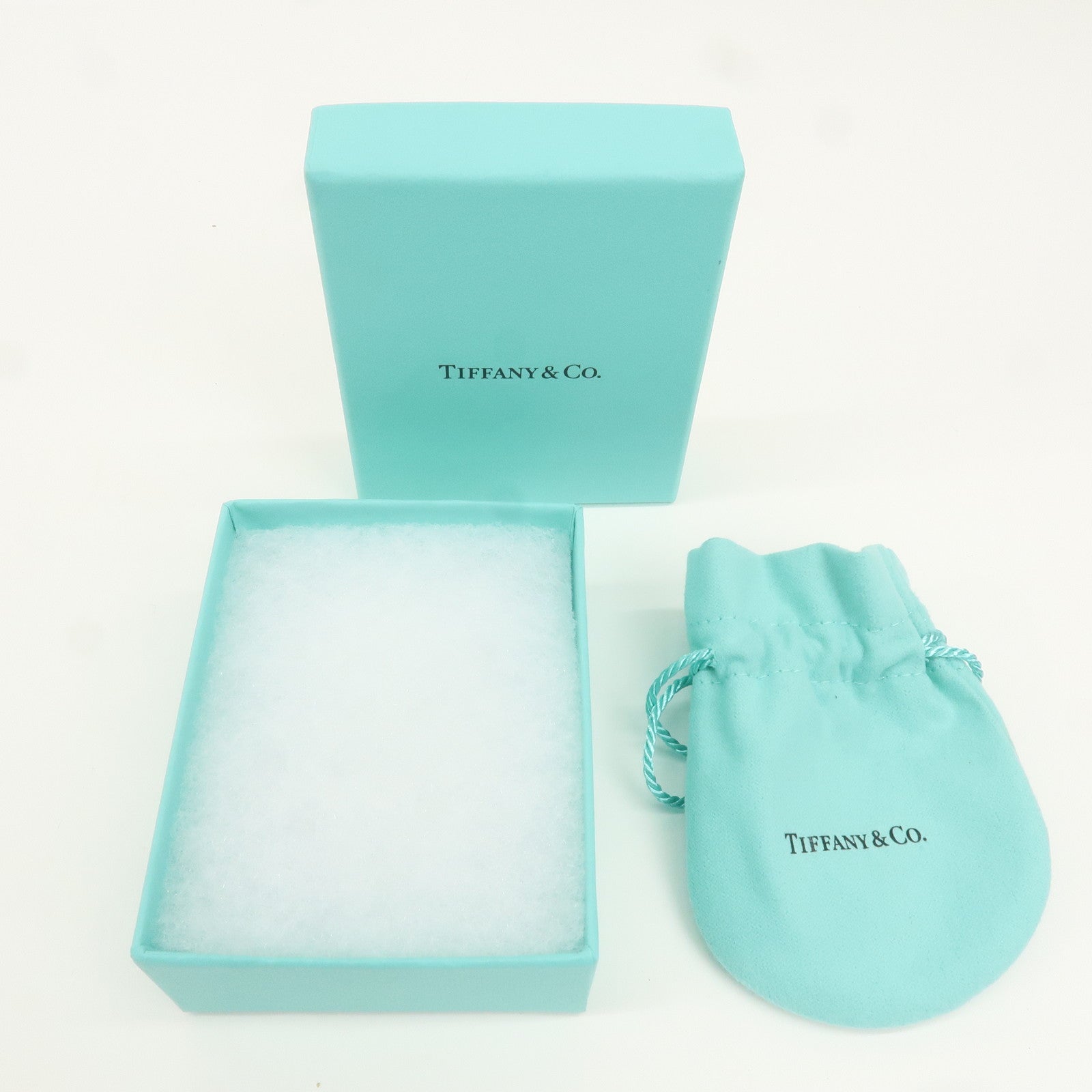 Tiffany&Co. Set of 10 Jewelry Necklace Box Dust Bag Tiffany Blue