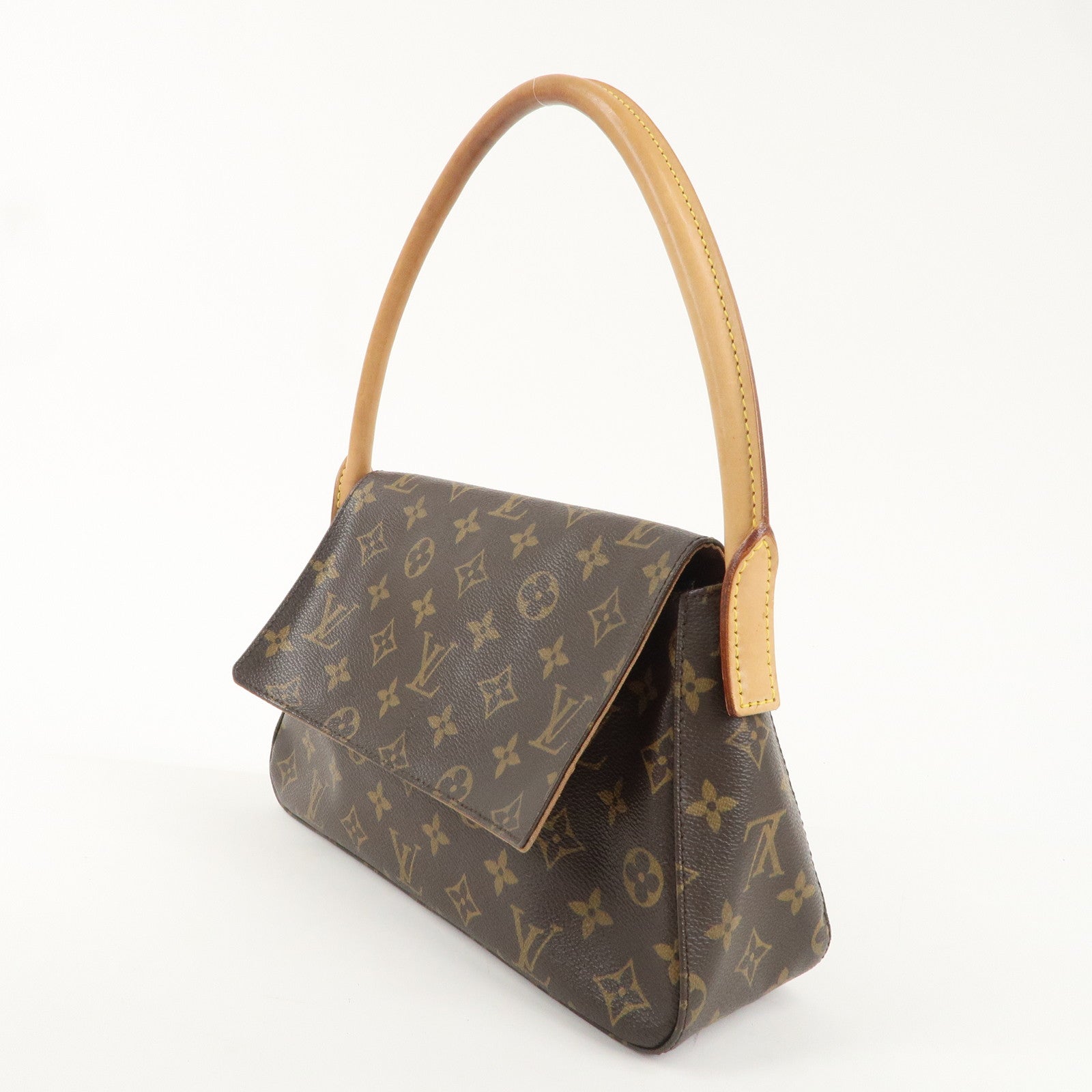 Louis Vuitton Monogram Mini Looping Shoulder Bag Hand Bag M51147