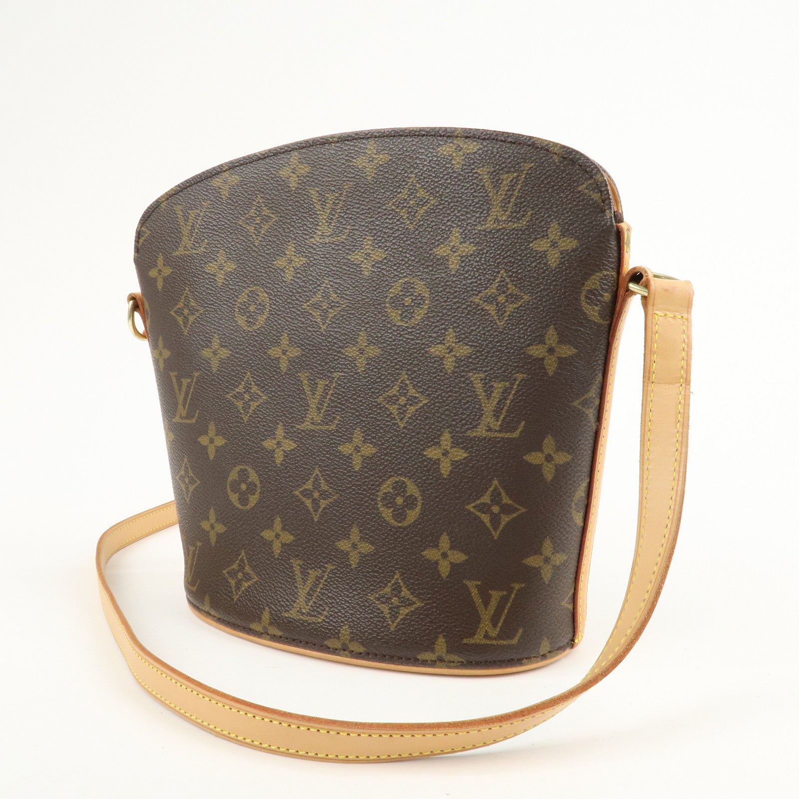 Louis Vuitton Monogram Drouot Cross Body Shoulder Bag M51290 Used