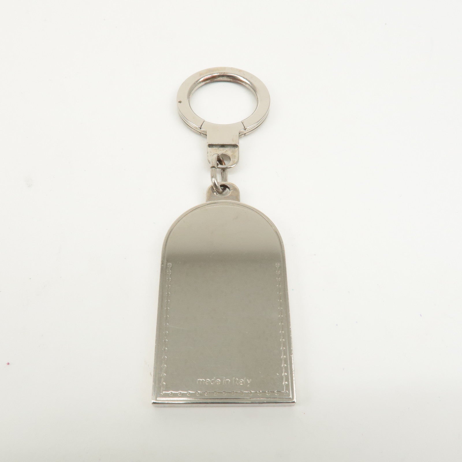 Louis Vuitton Porte Cles Porte Address Bag Charm Silver M9234P