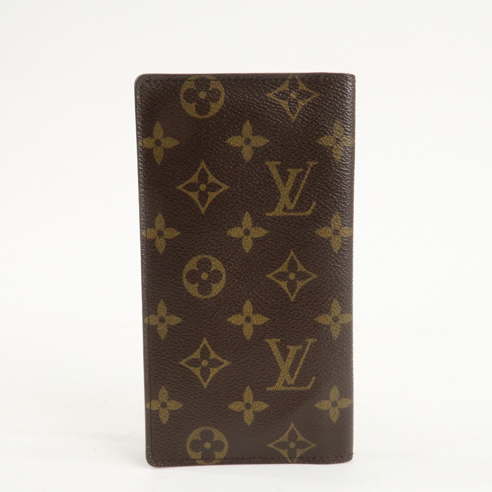 Louis Vuitton Monogram Set of 2 Long Wallet M61823 M61217 Used