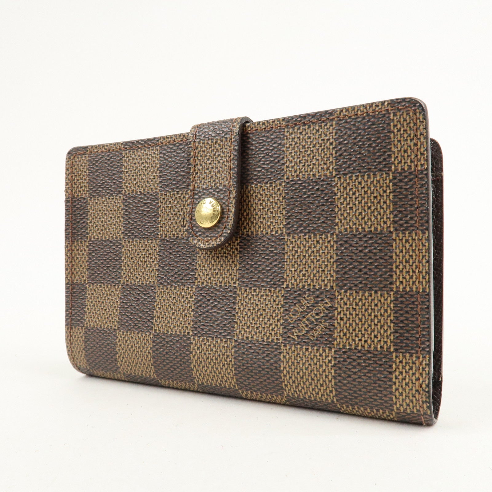 Louis Vuitton Damier Portefeuille Viennois Wallet N61674 Used