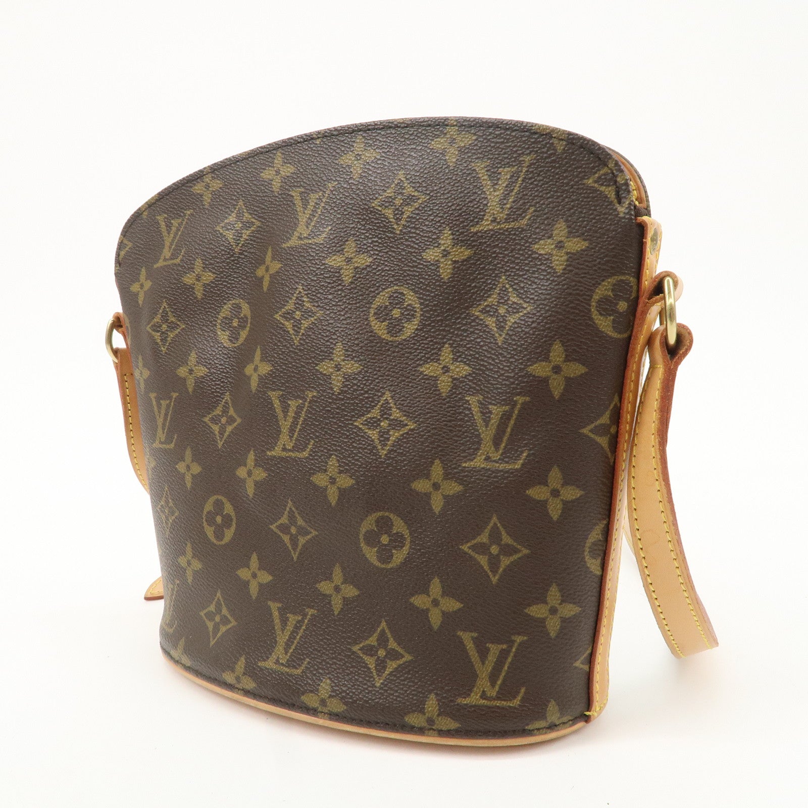 Louis Vuitton Monogram Drouot Cross Body Shoulder Bag M51290 Used