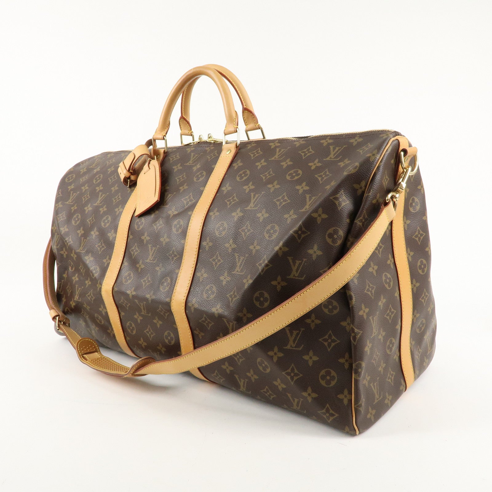 Louis Vuitton Monogram Keep All Bandouliere 60 Bag M41412