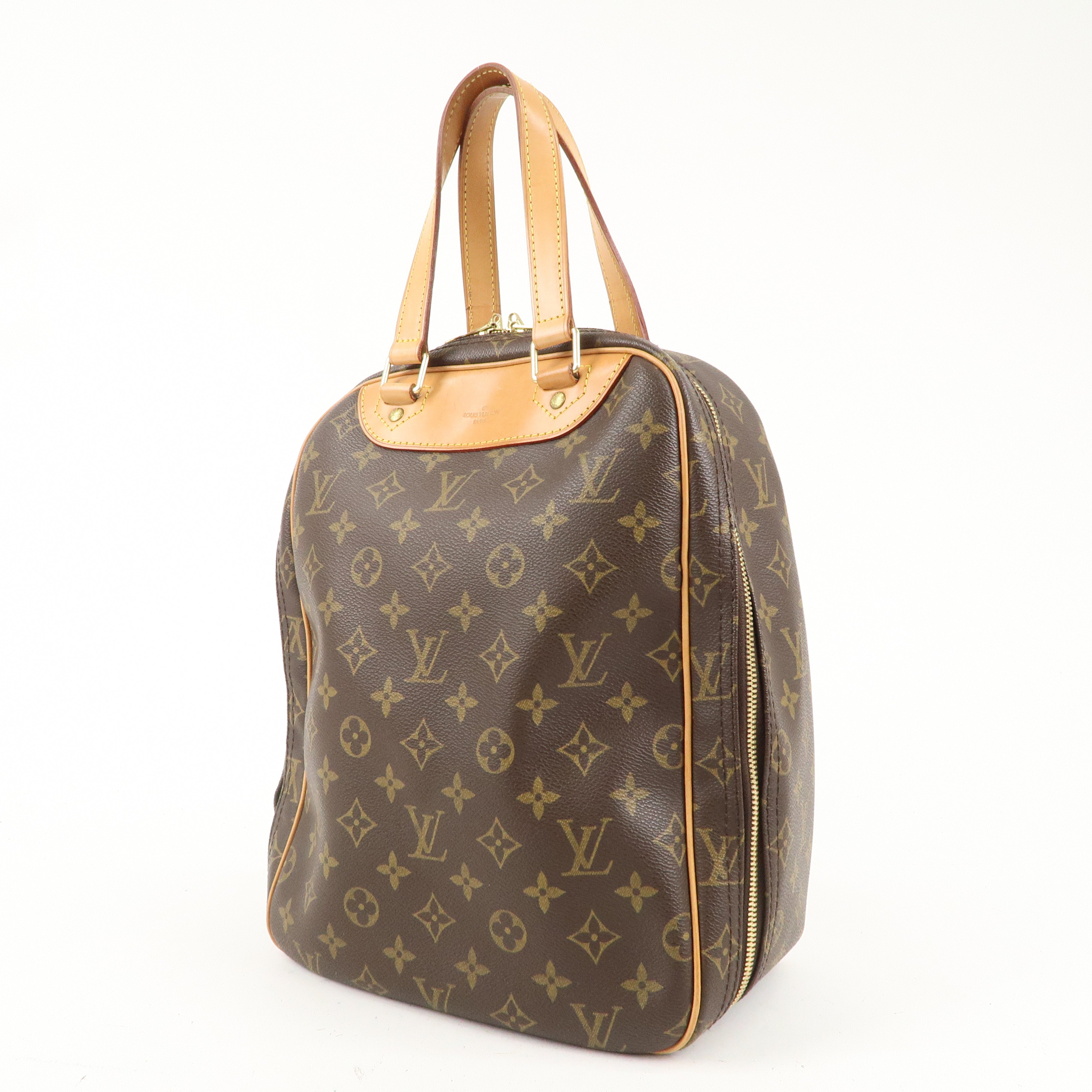 Louis Vuitton Monogram Excursion Shoes Case Hand Bag M41450