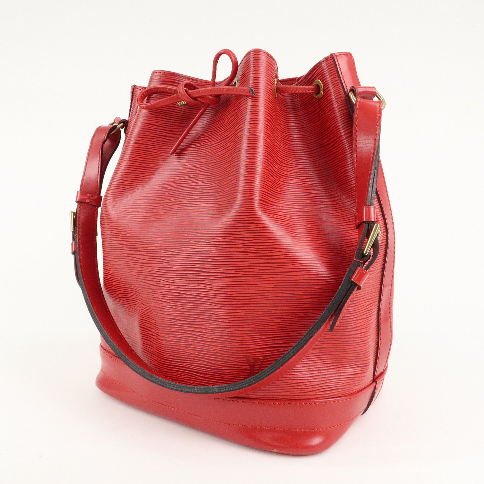 Louis Vuitton Epi Noe Shoulder Bag Castilian Red M44007