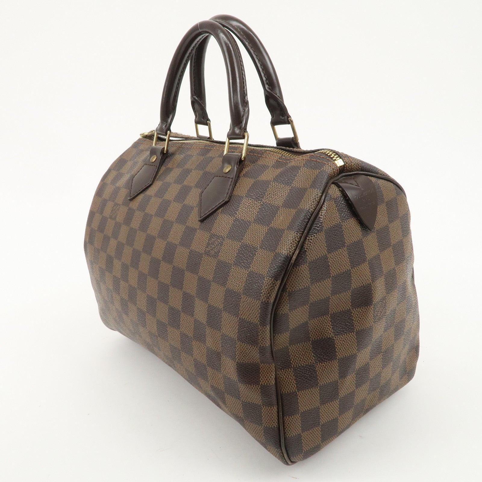 Louis Vuitton Damier Speedy 30 Boston Bag Hand Bag N41531 Used