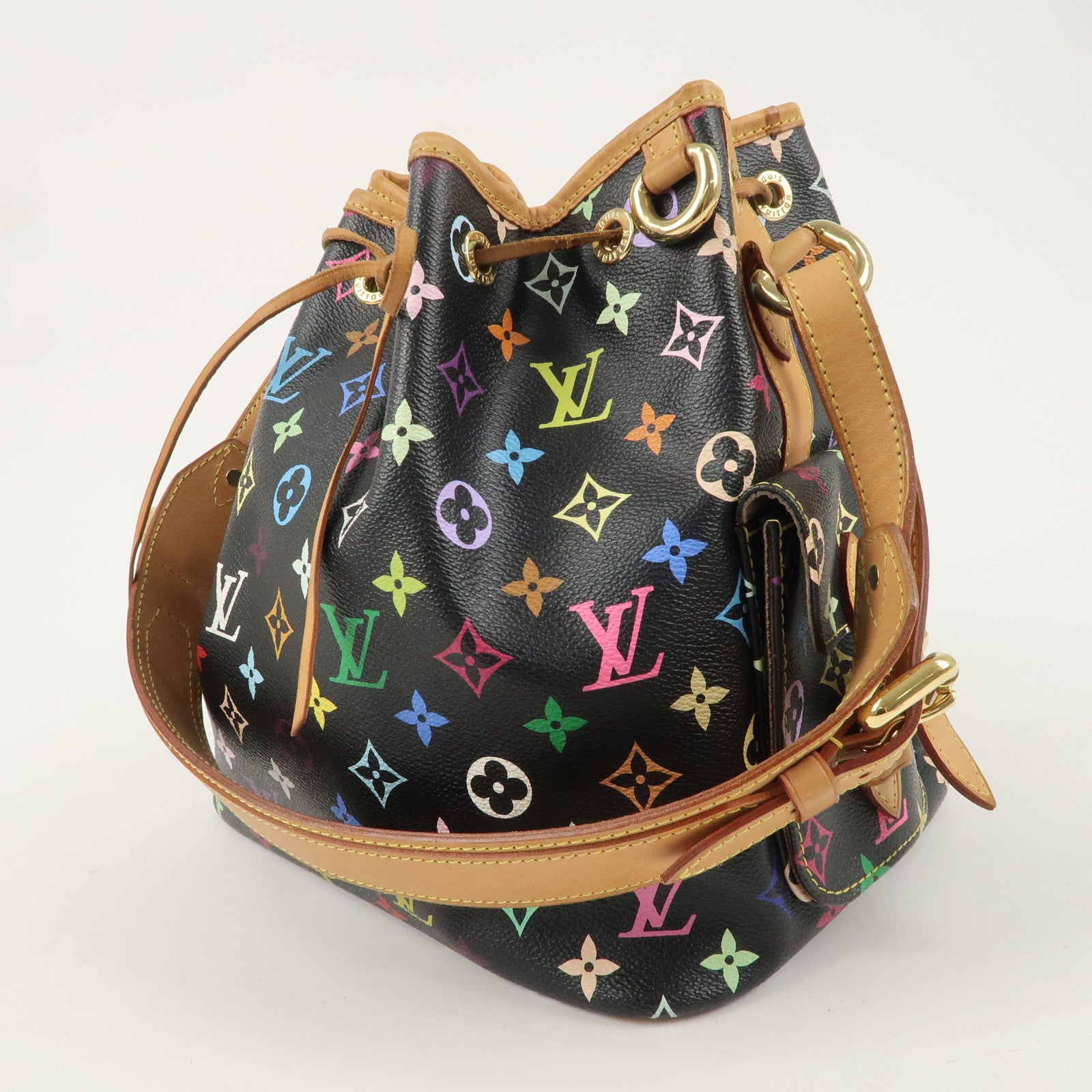 Louis Vuitton Monogram Multi Color Petit Noe Bag M42230