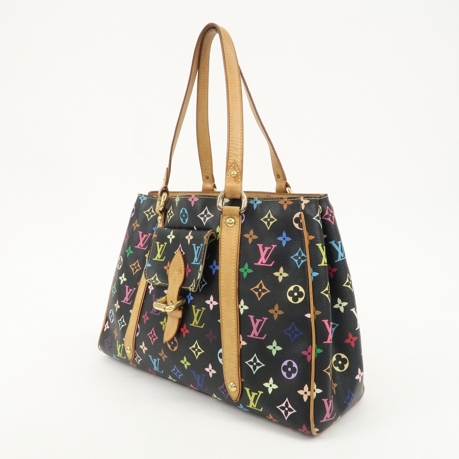 Louis Vuitton Monogram Multi Color Aurelia MM Shoulder Bag M40095 Used