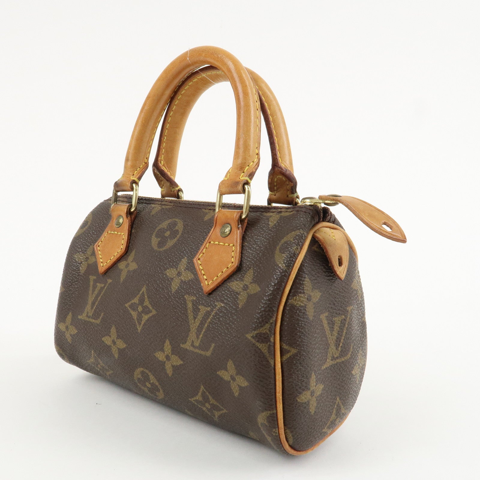 Louis Vuitton Monogram Mini Speedy Hand Bag M41534 Used