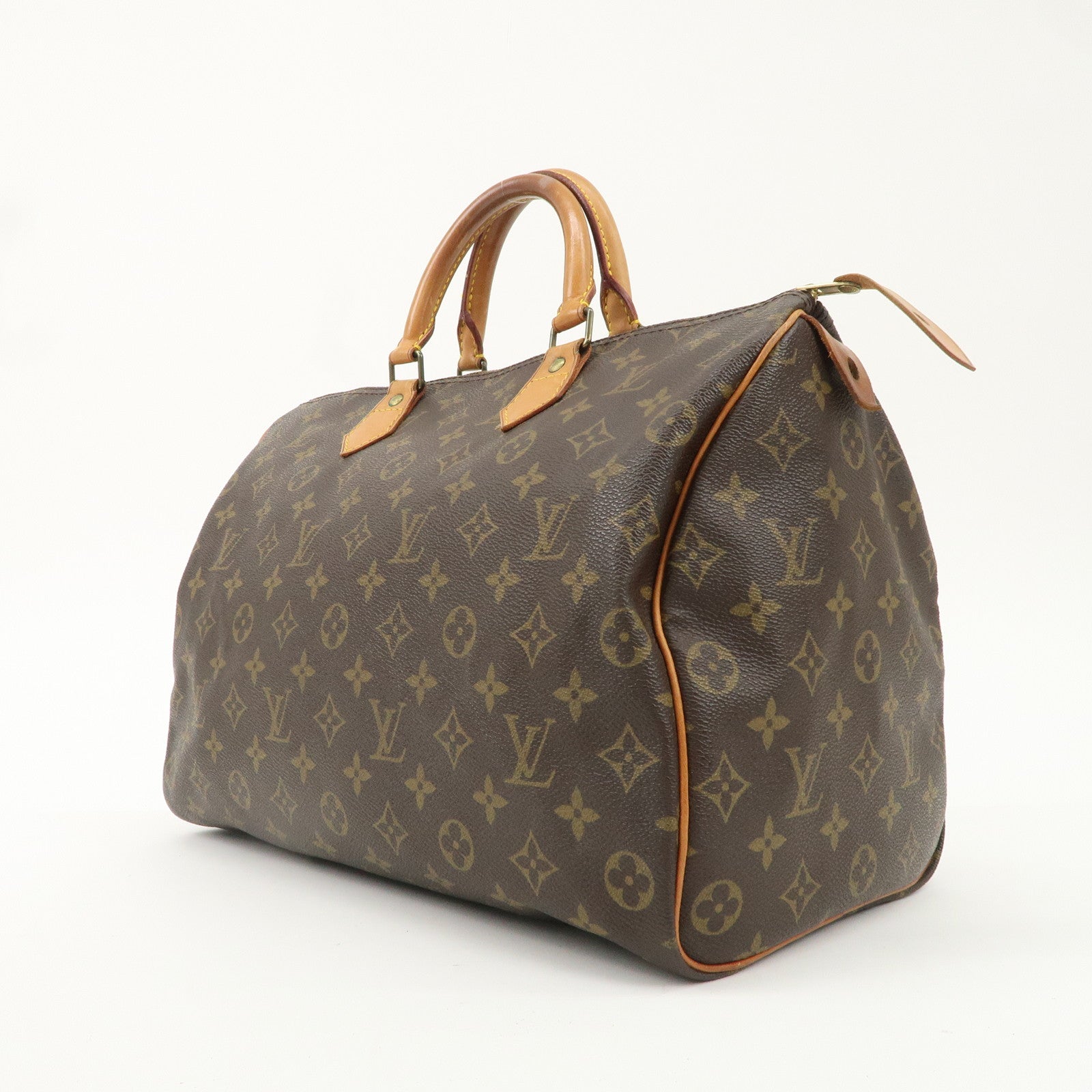 Louis Vuitton Monogram Speedy 35 Hand Bag Boston Bag M41524