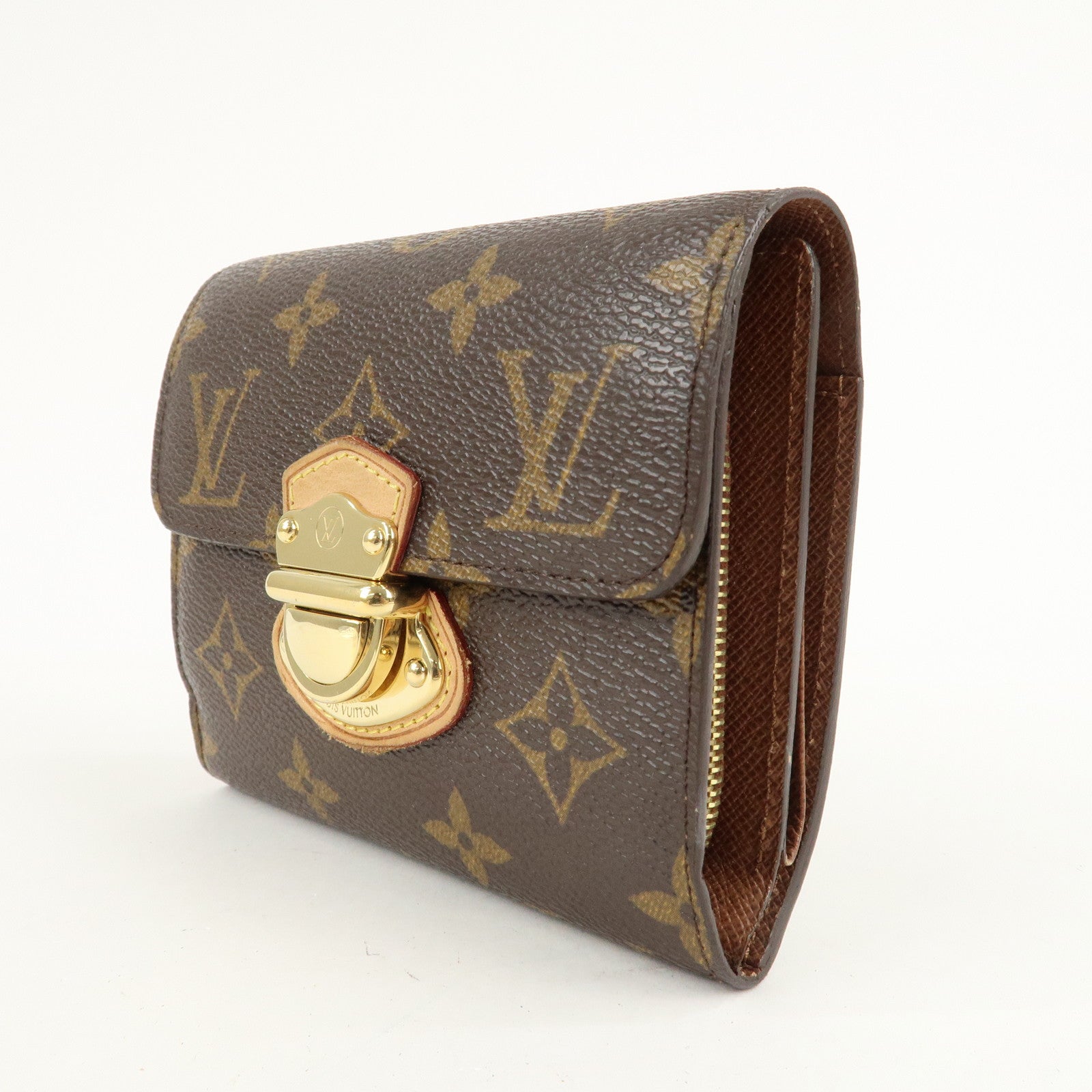 Louis Vuitton Monogram Portefeuille Joy Wallet Brown M60211 Used