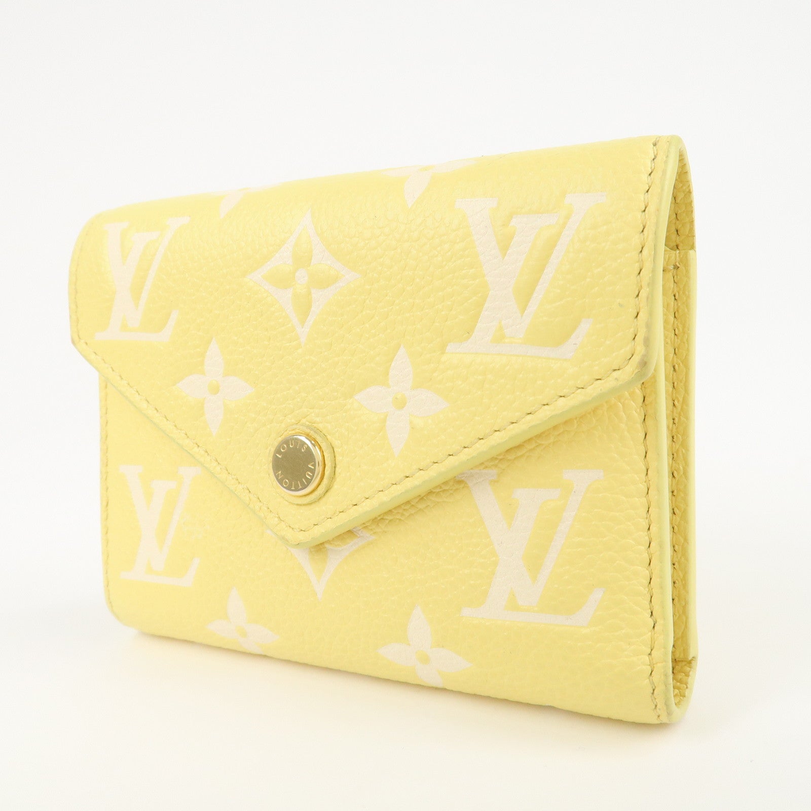 Louis Vuitton Monogram Empreinte Portefeuille Victorine M81428 Used