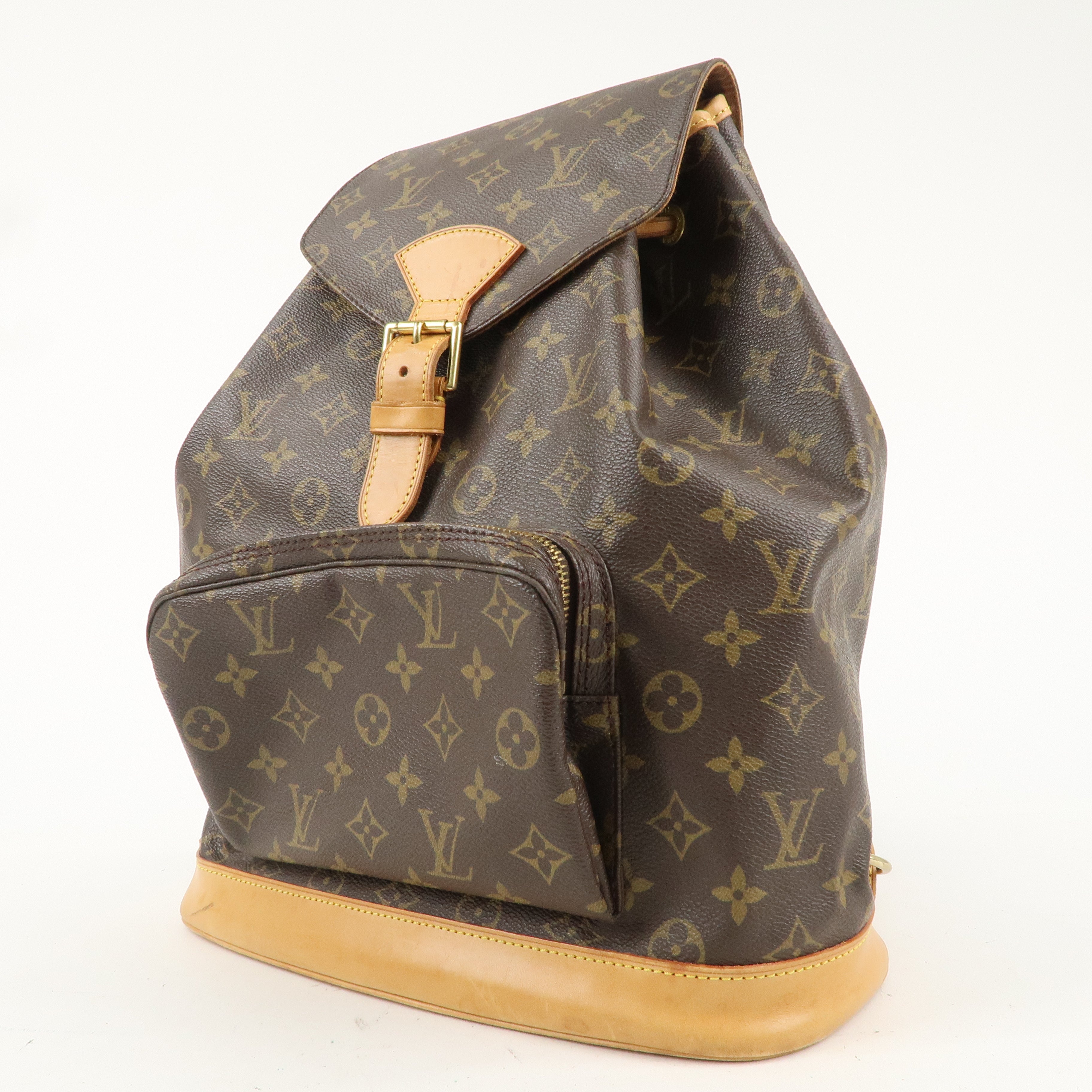 Louis Vuitton Monogram Montsouris GM Back Pack Brown M51135