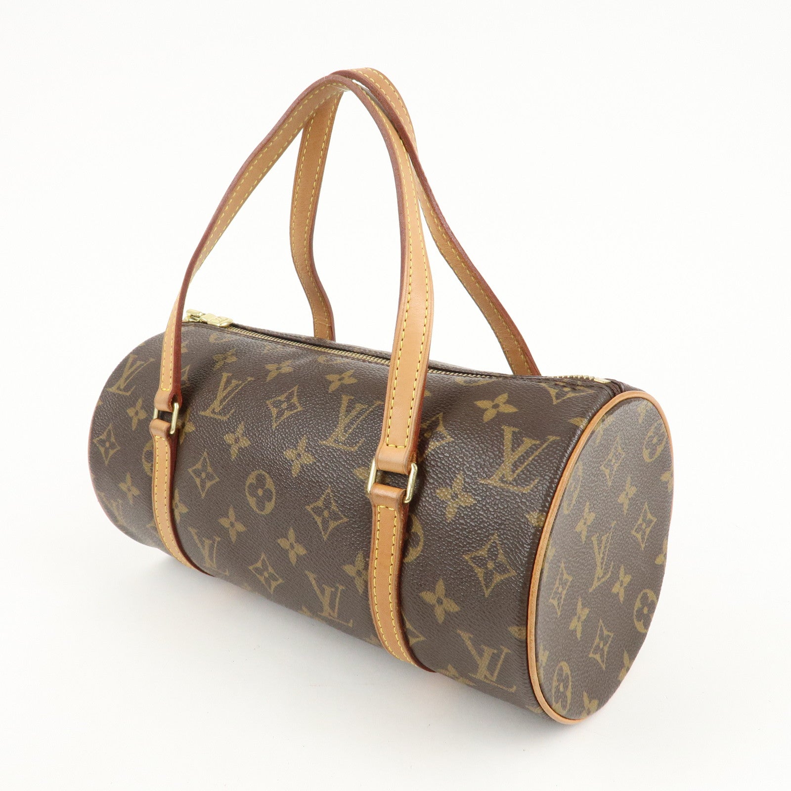 Louis Vuitton Monogram Papillon 26 Hand Bag New Style M51386 Used