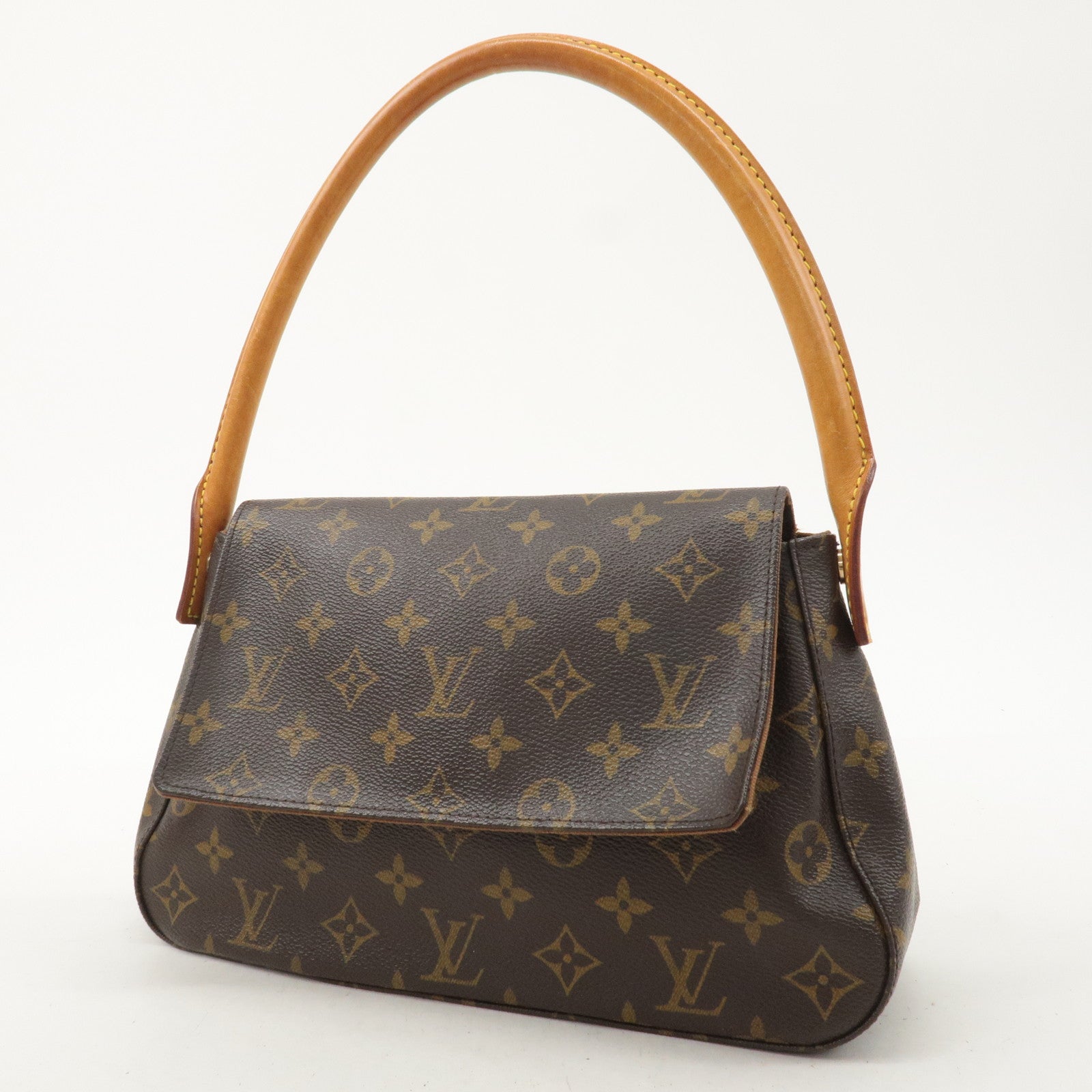 Louis Vuitton Monogram Mini Looping Shoulder Bag Hand Bag M51147