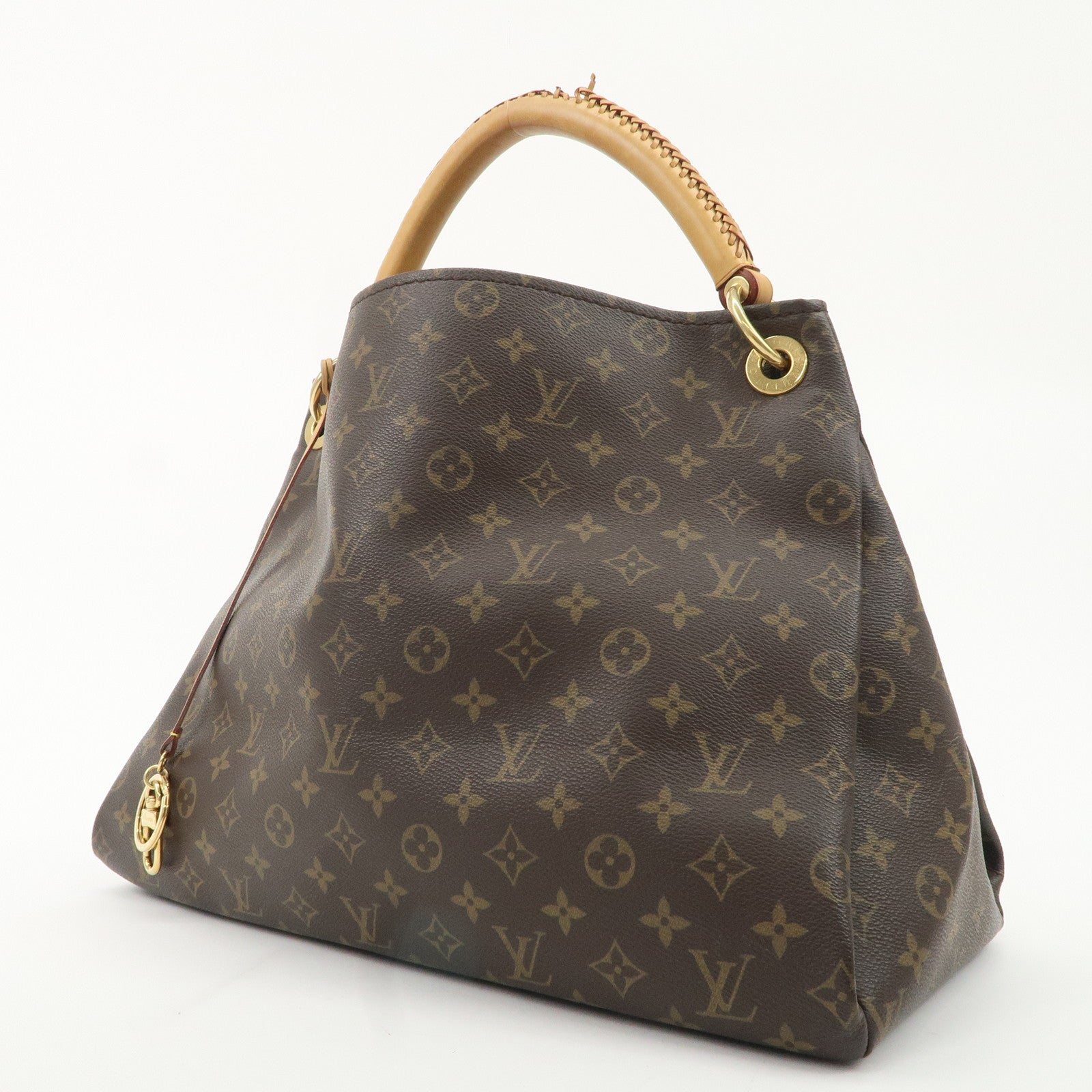 Louis Vuitton Monogram Artsy MM Shoulder Bag Brown M40249 Used