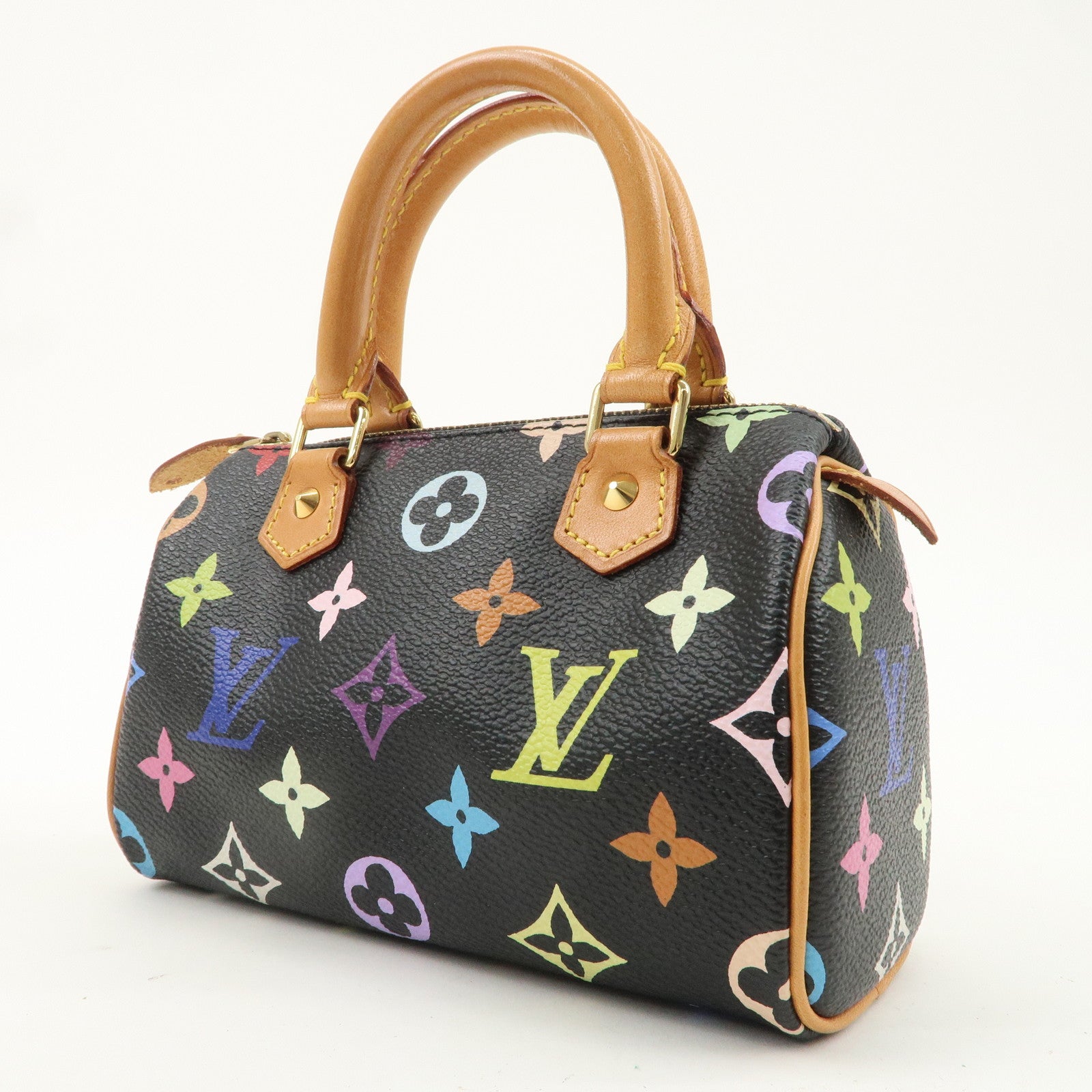 Louis Vuitton Monogram Mini Speedy Hand Bag 
Strap J00145 M92644