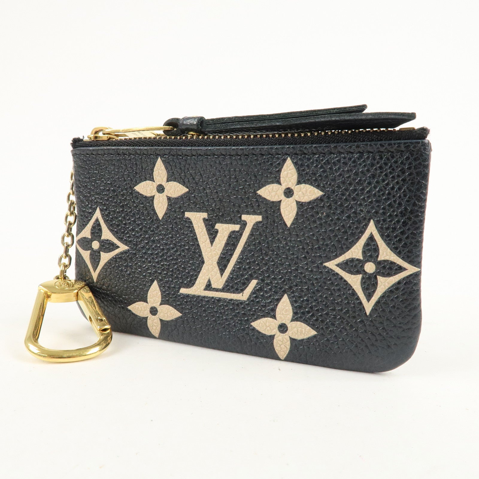 Louis Vuitton Monogram Empreinte Pochette Cles Coin Case M80885 Used