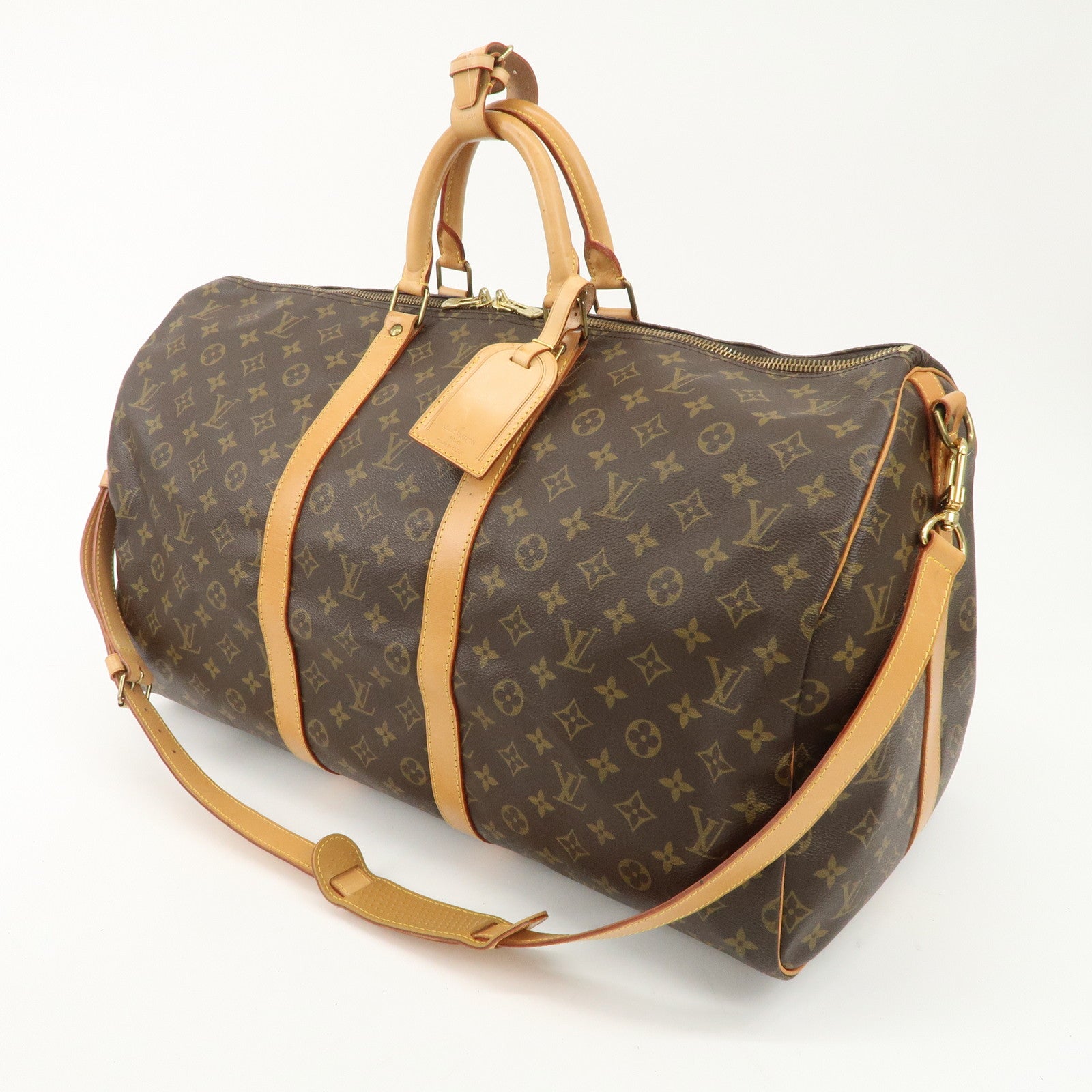 Louis Vuitton Monogram Keep All Bandouliere 55 Bag M41414