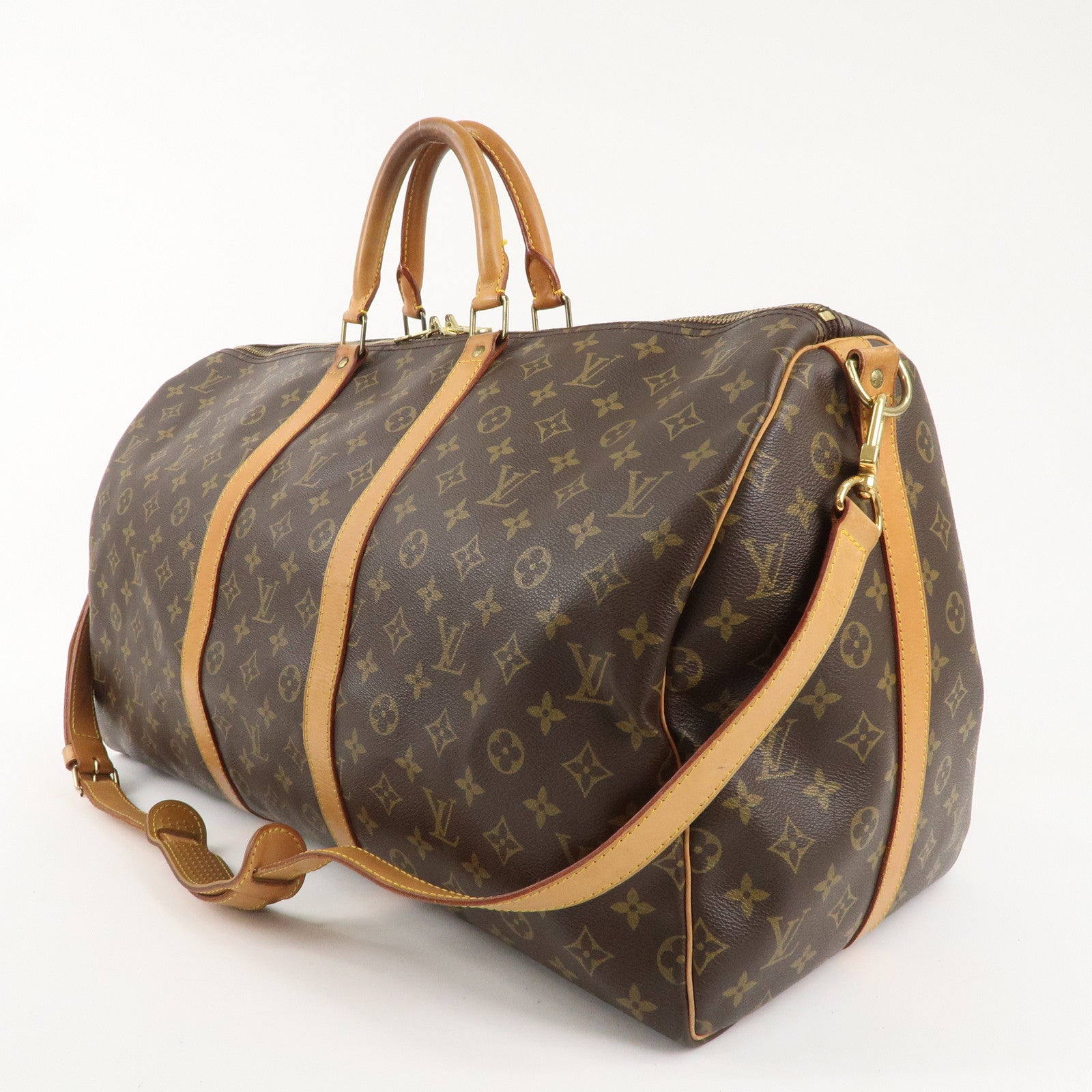 Louis Vuitton Monogram Keep All Bandouliere 55 Bag M41414