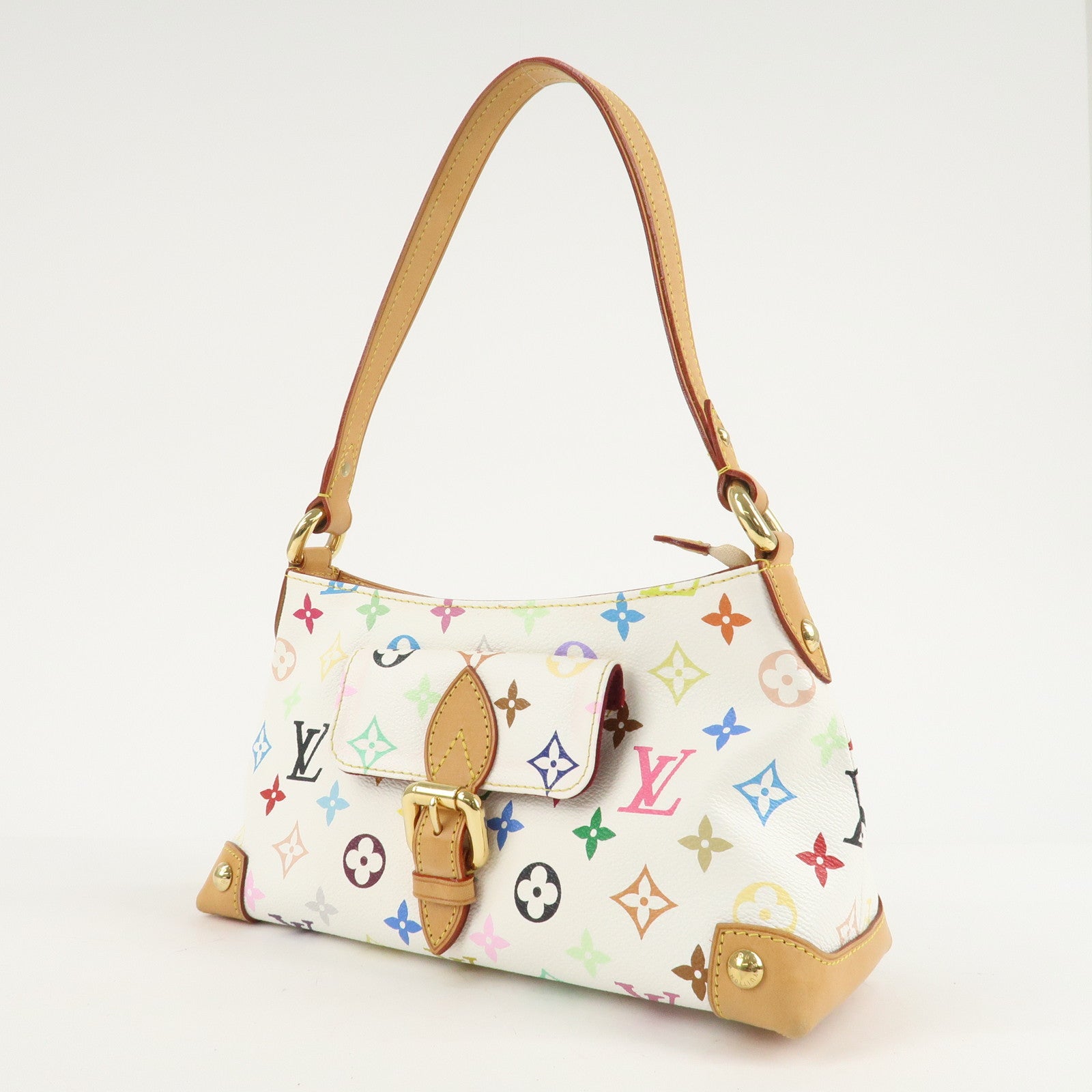 Louis Vuitton Monogram Multicolor Eliza Shoulder Bag M40098 Used