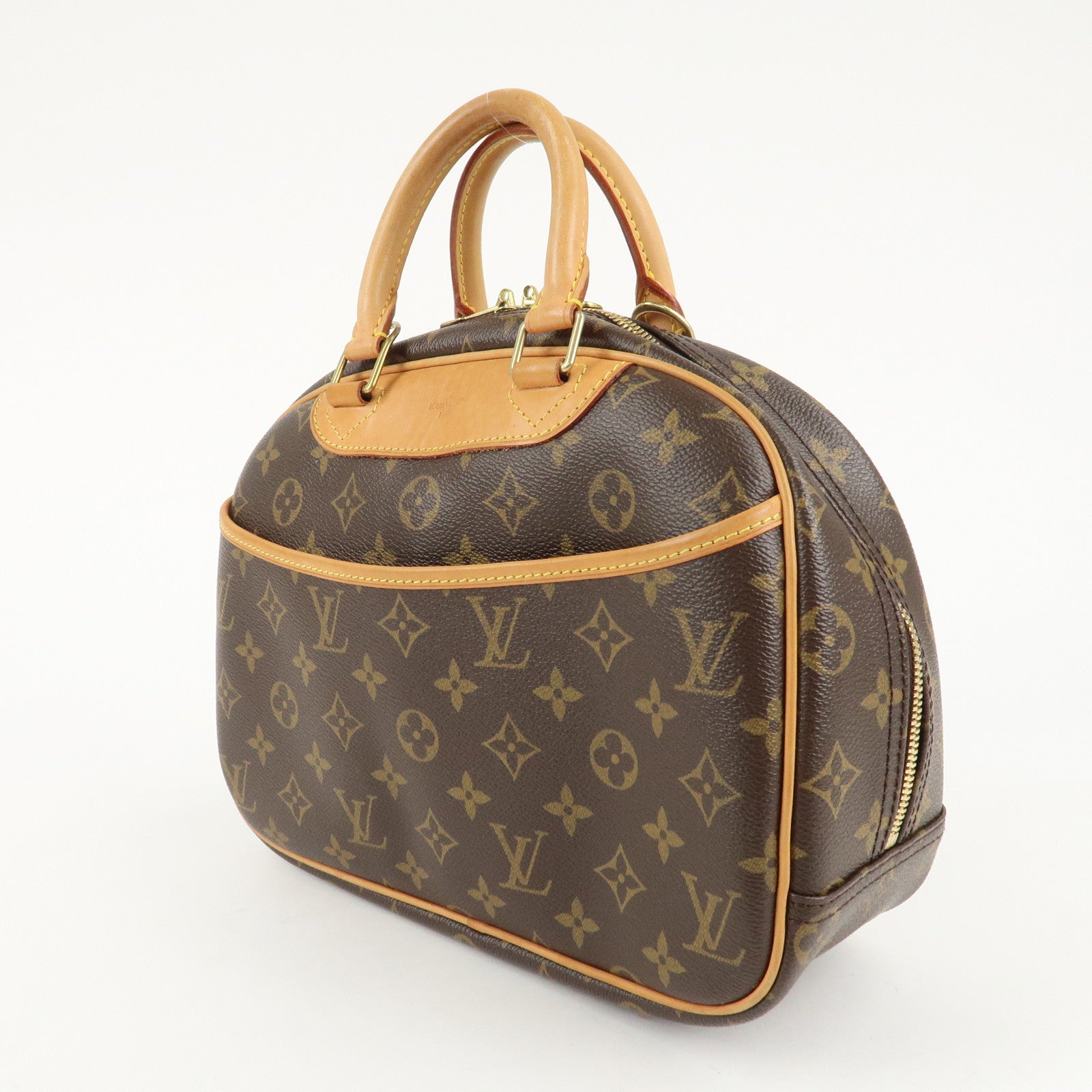 Louis Vuitton Monogram Trouville Hand Bag M42228 Used