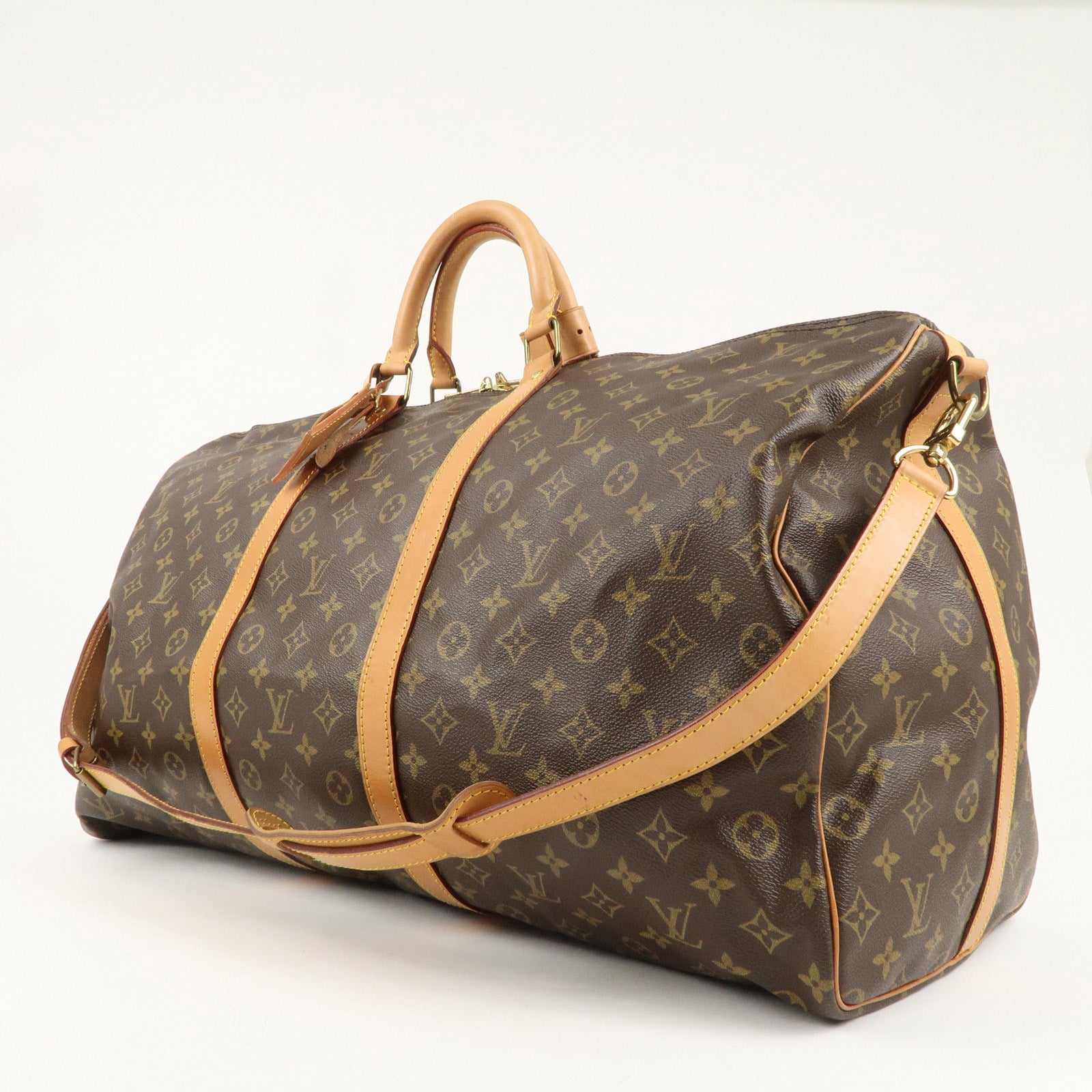 Louis Vuitton Monogram Keep All Bandouliere 60 Bag M41412